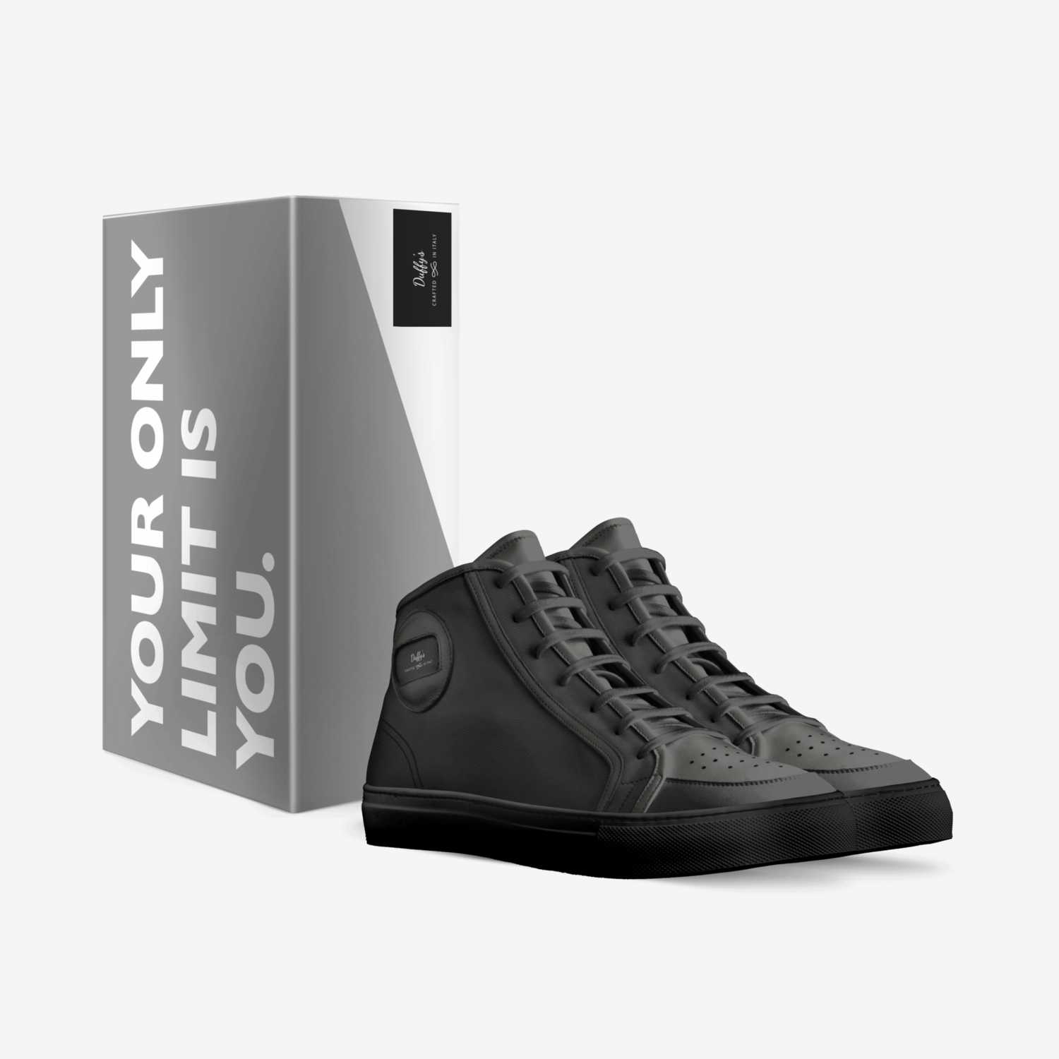 Duffy's custom made in Italy shoes by D Angelo Caldwell | Box view