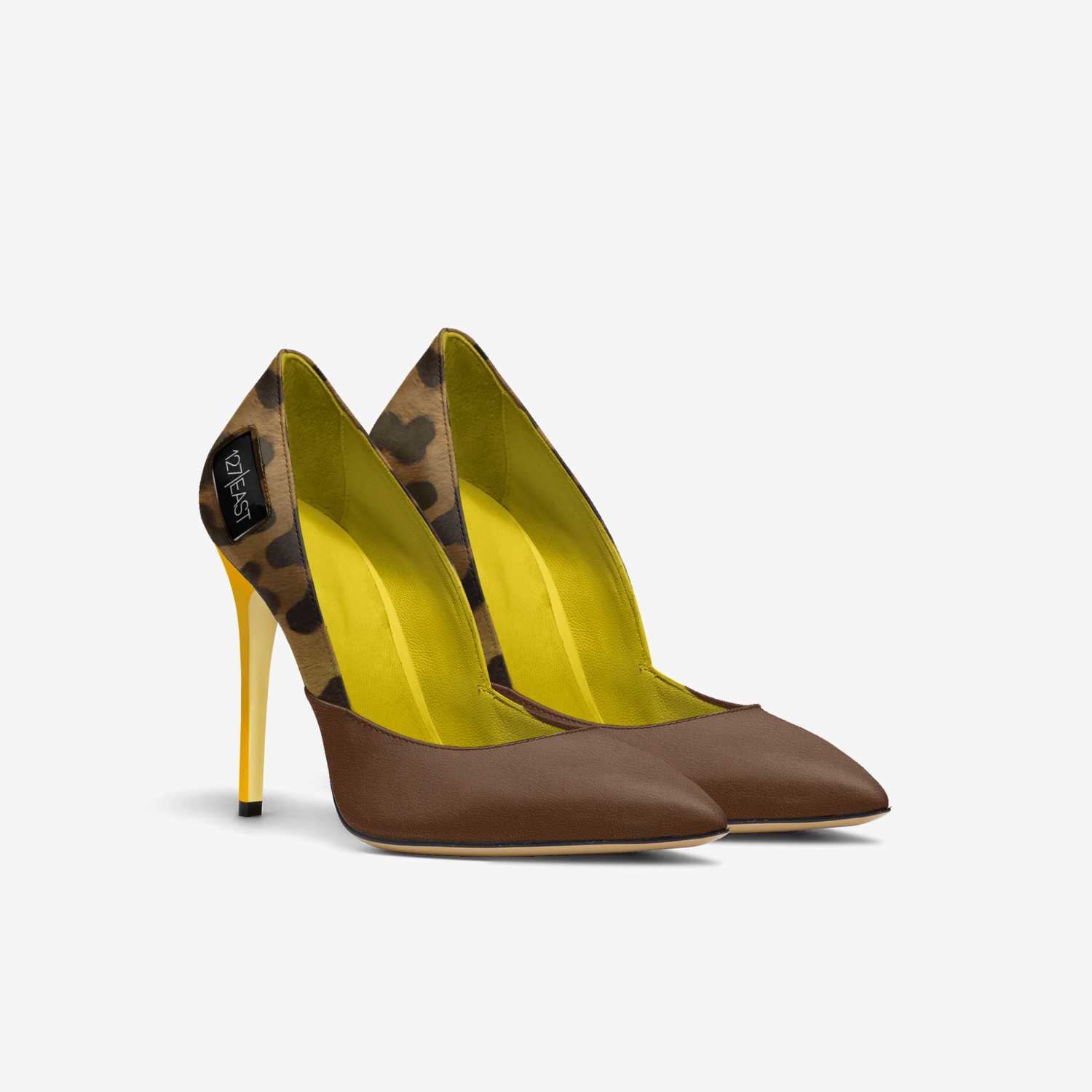 Soles by 127|East custom made in Italy shoes by Nicole Dupree | Double view