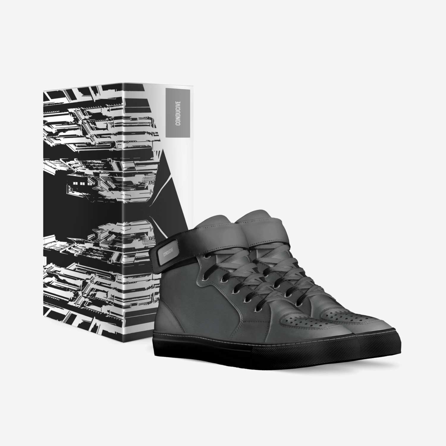 Conducive Kicks custom made in Italy shoes by Shaheed Smith | Box view