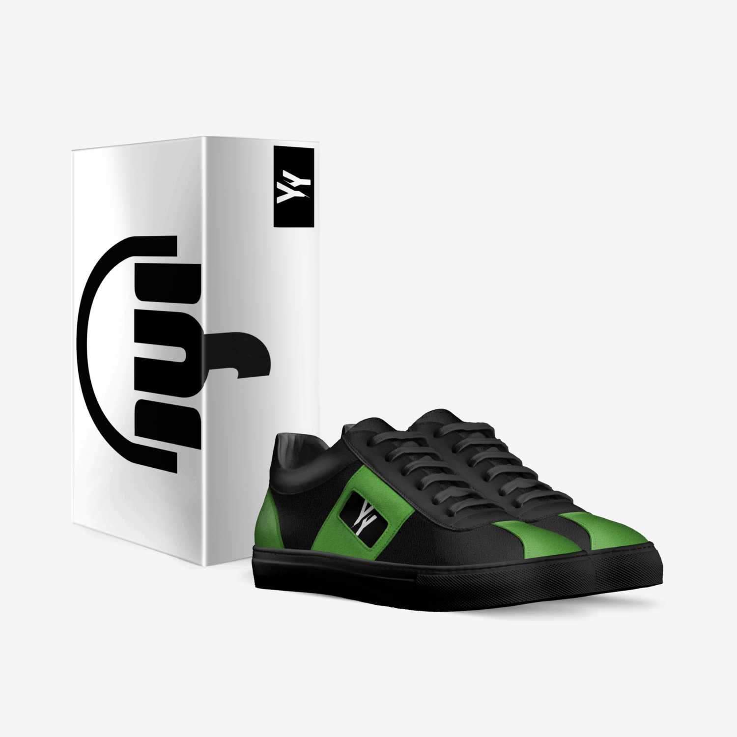 YunYea1.24 custom made in Italy shoes by Roye Strawder | Box view