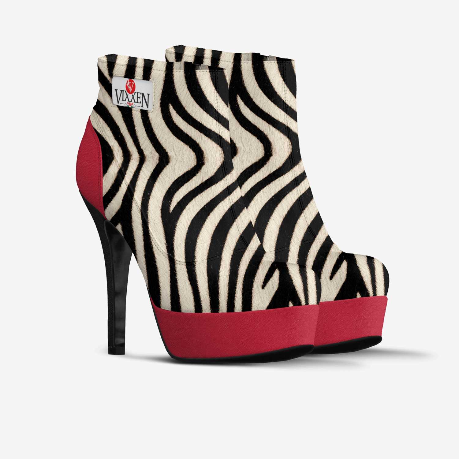 A Vixxen custom made in Italy shoes by April Via | Double view