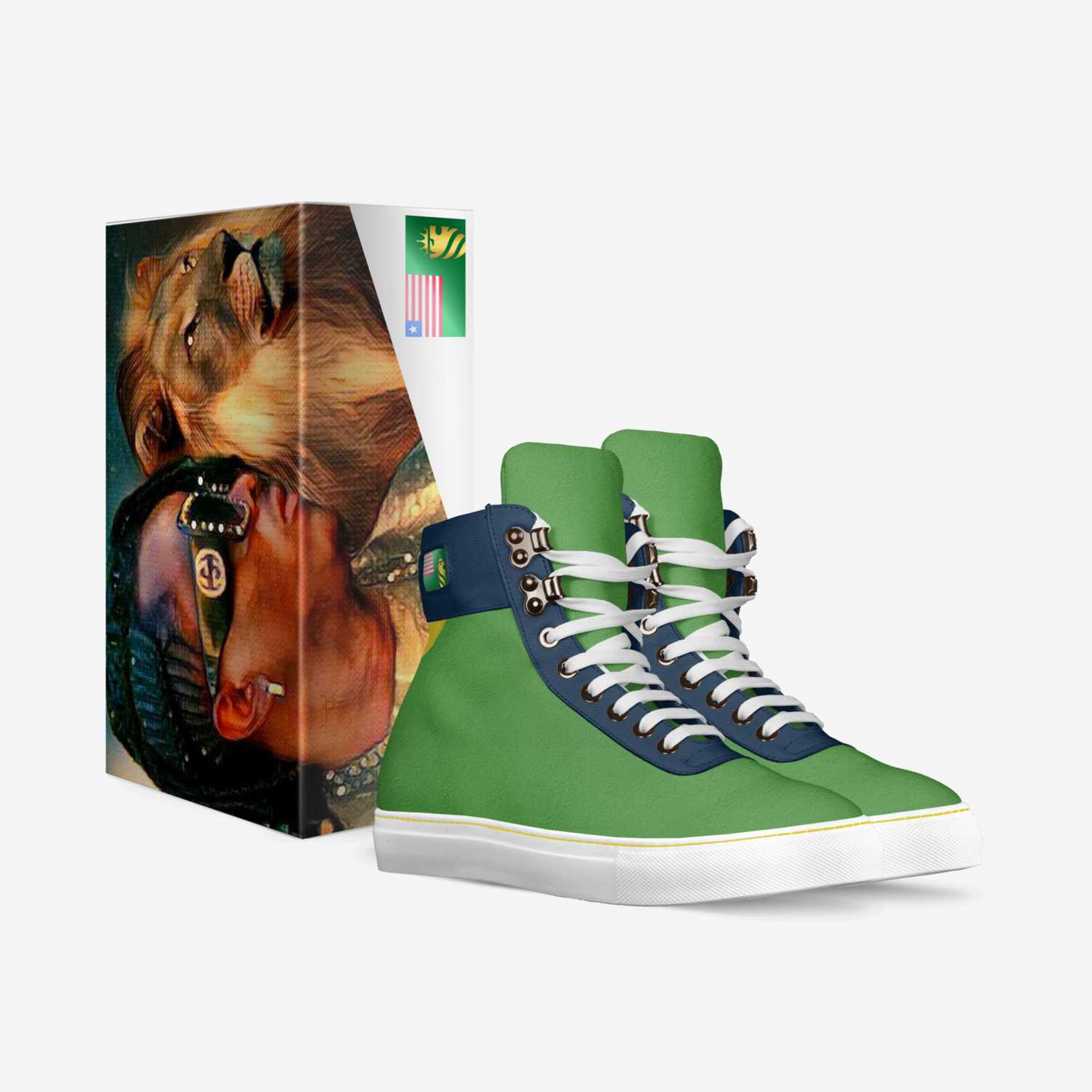Lofa Kings  custom made in Italy shoes by The Bundoo'S | Box view
