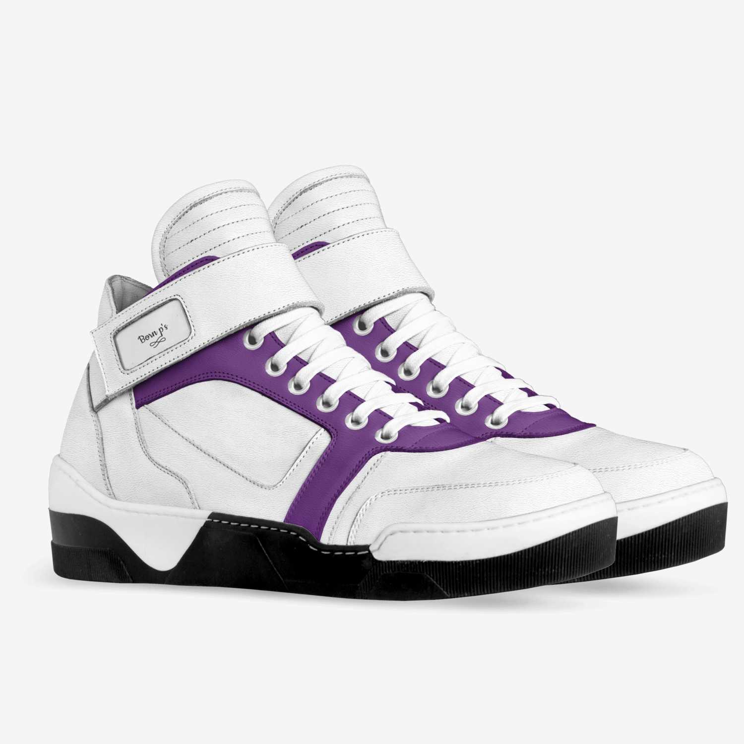 Born p's custom made in Italy shoes by Tiffany Jones | Double view