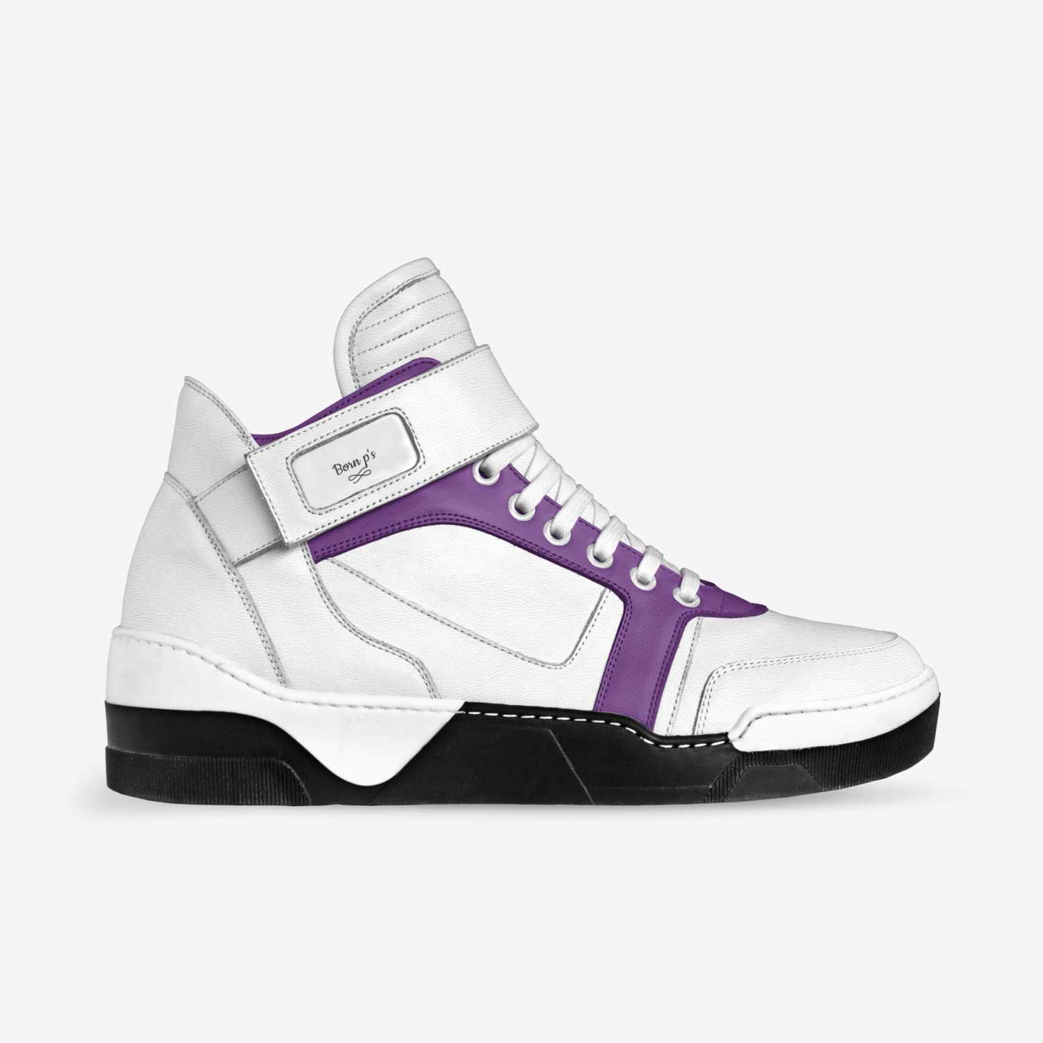 Born p's custom made in Italy shoes by Tiffany Jones | Side view
