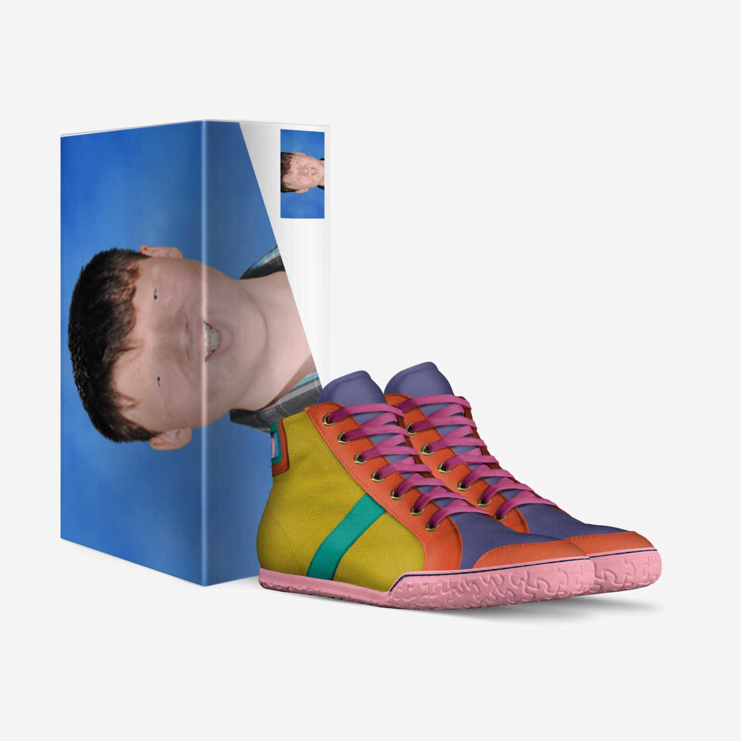 Kyle Knowlton 1 custom made in Italy shoes by Kyle Nadeau | Box view