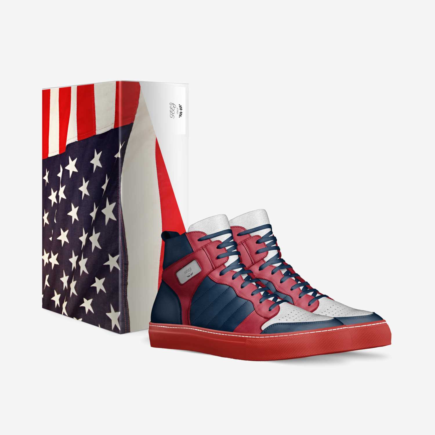 TEEJ custom made in Italy shoes by Terry Esquibel | Box view