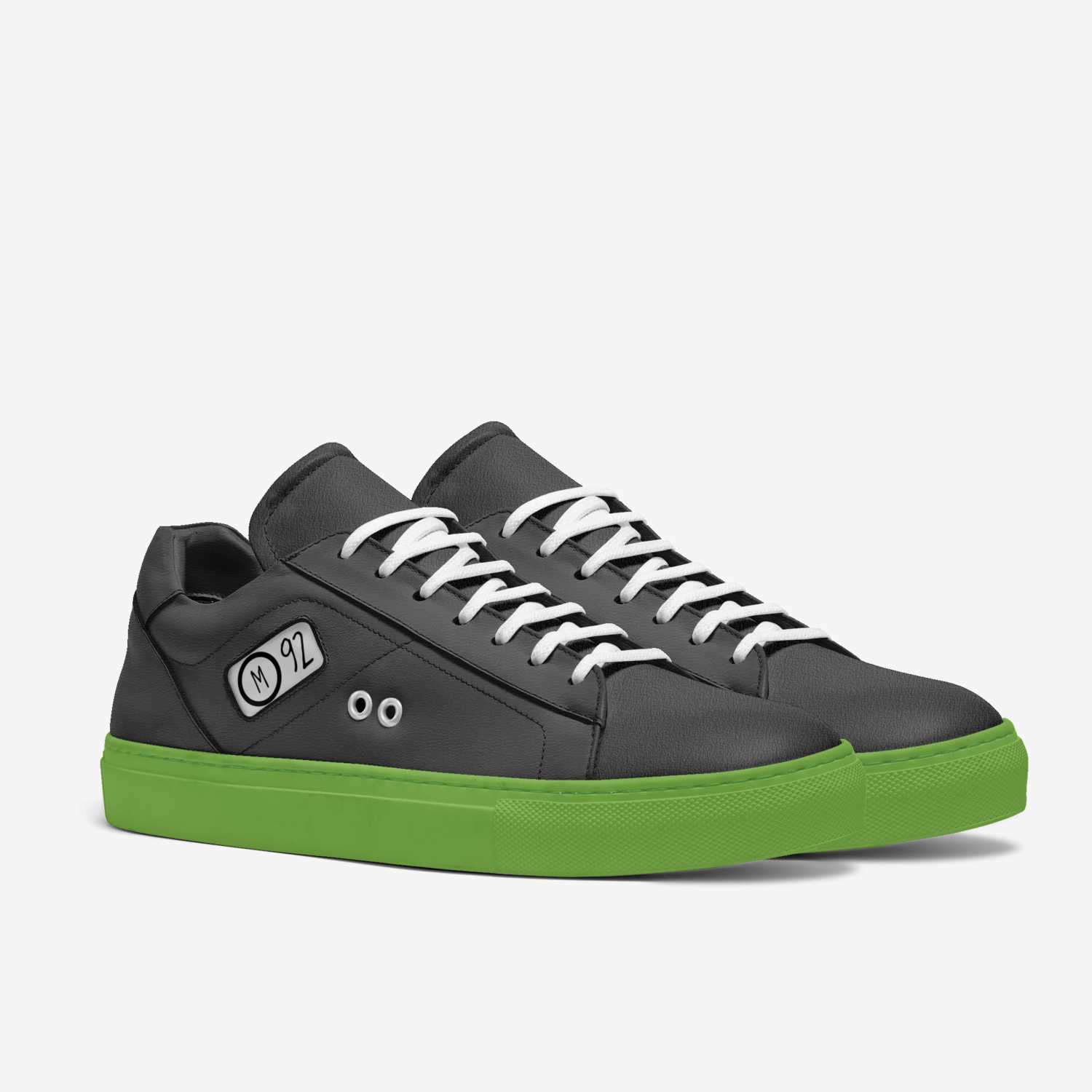 MO92 custom made in Italy shoes by Micol Ottina | Double view