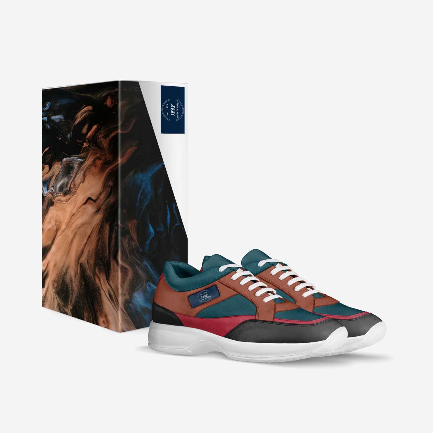 1808 custom made in Italy shoes by Naveena Daredia | Box view