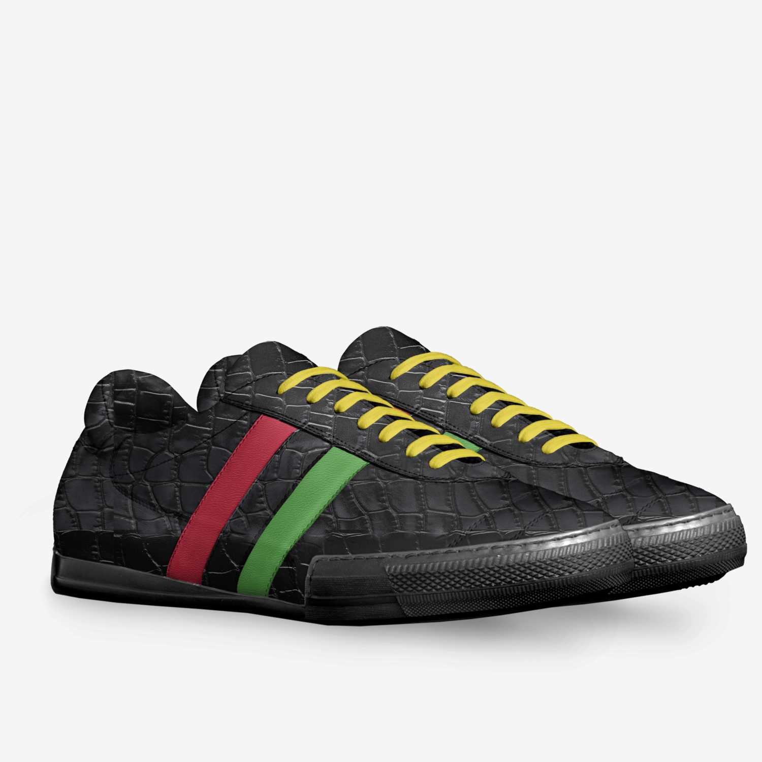 MAKE A WISH custom made in Italy shoes by Trey Fx | Double view