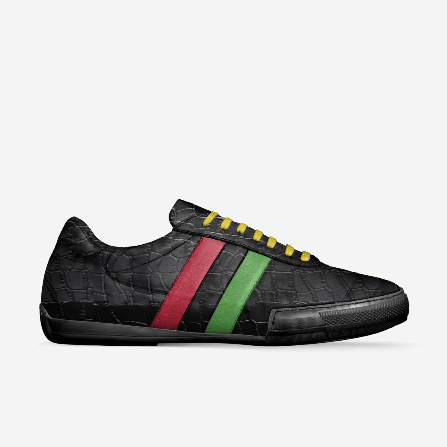 MAKE A WISH custom made in Italy shoes by Trey Fx | Side view