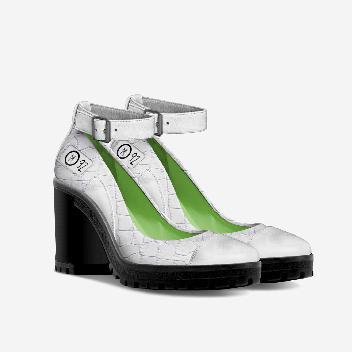 MO92 custom made in Italy shoes by Micol Ottina | Double view