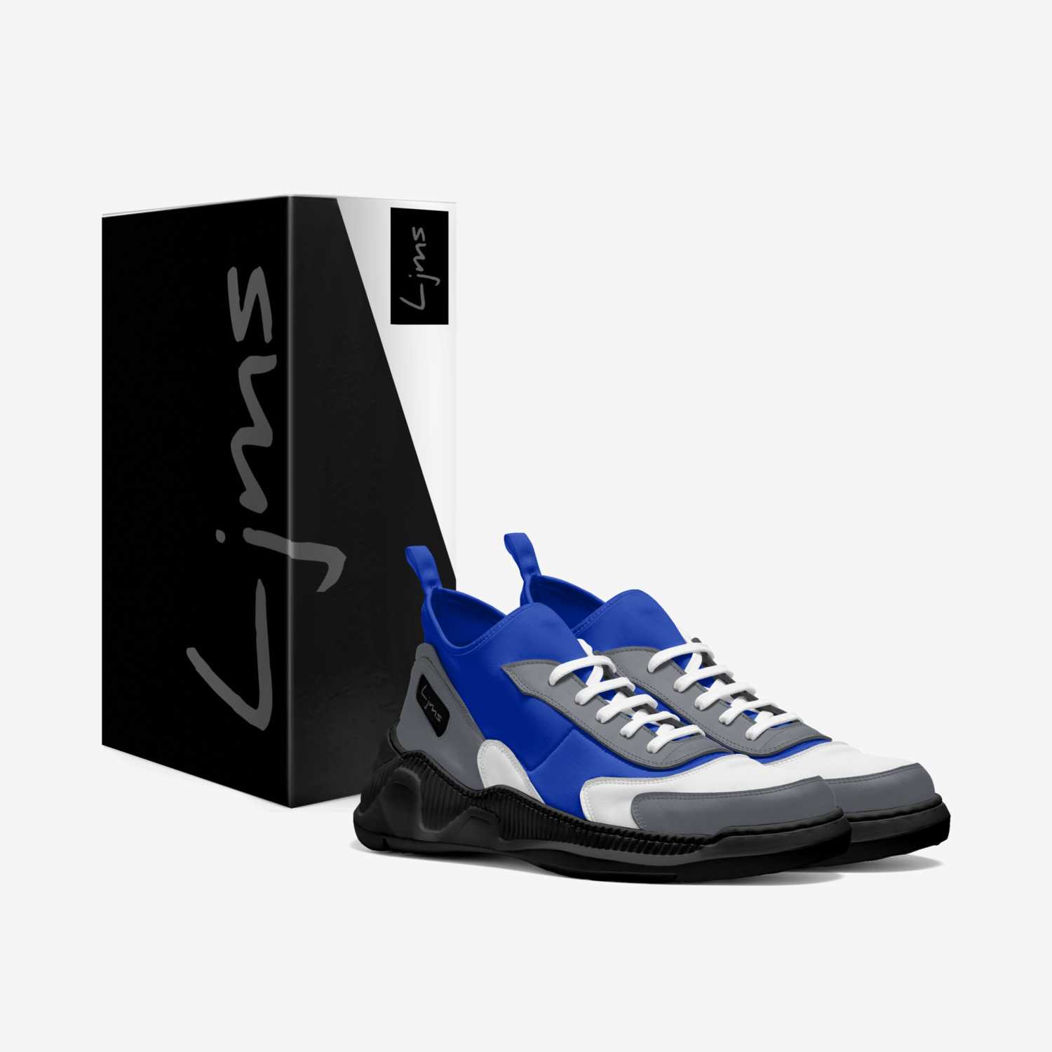 Ljms-Tracks  custom made in Italy shoes by Ljms Fashion | Box view