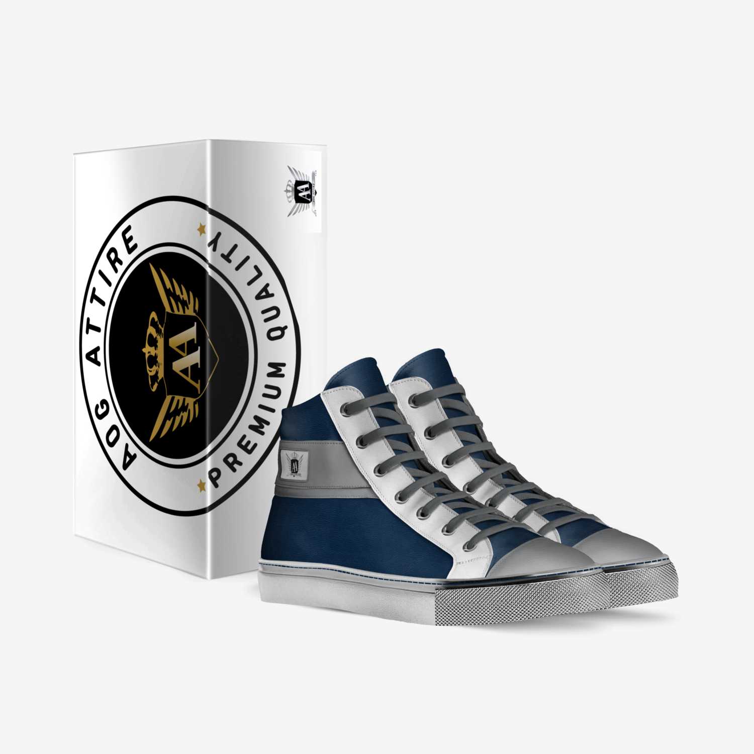 AOG APPAREL  custom made in Italy shoes by Anwar Ahbanawa | Box view