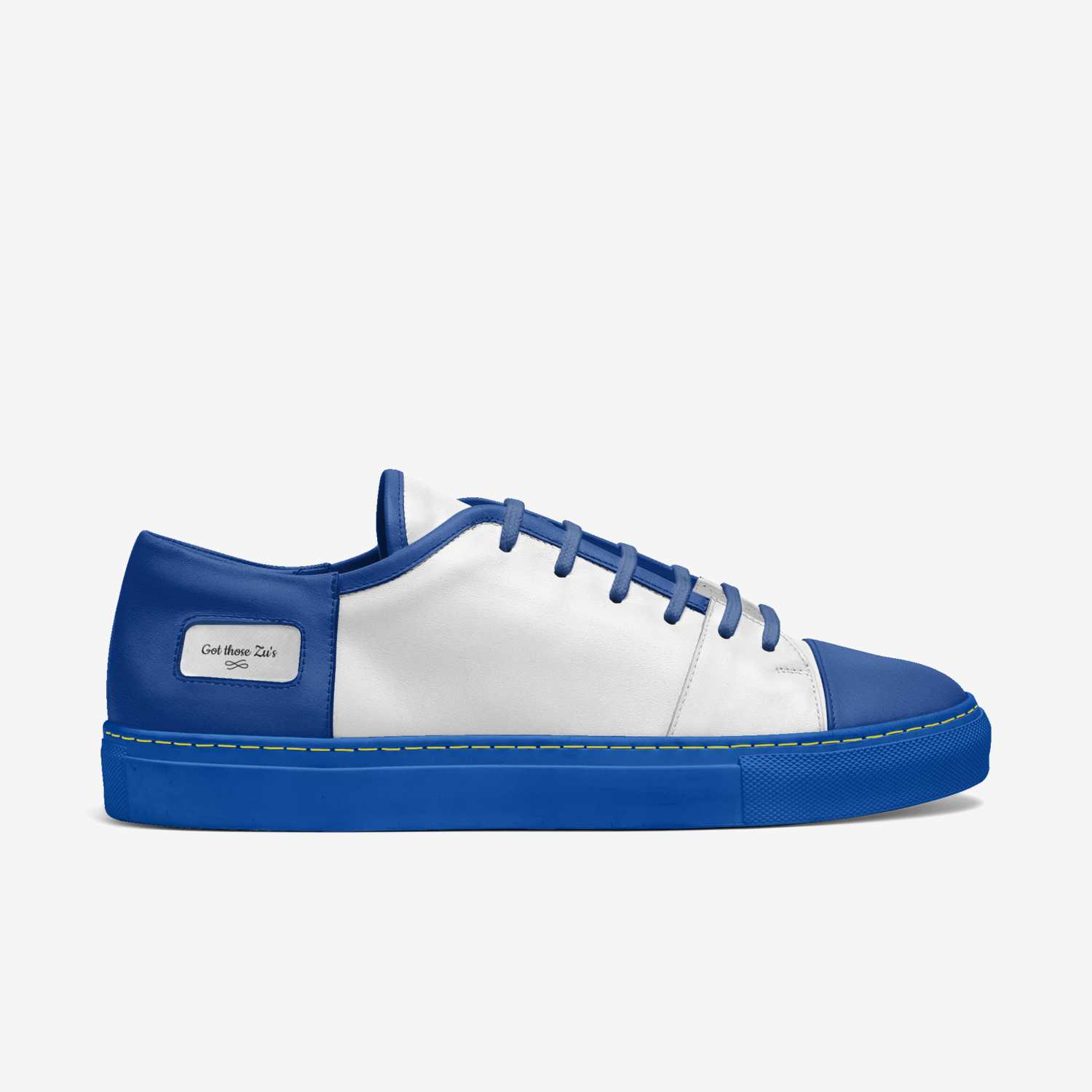 Got those Zu's custom made in Italy shoes by Zu Tha Great One | Side view