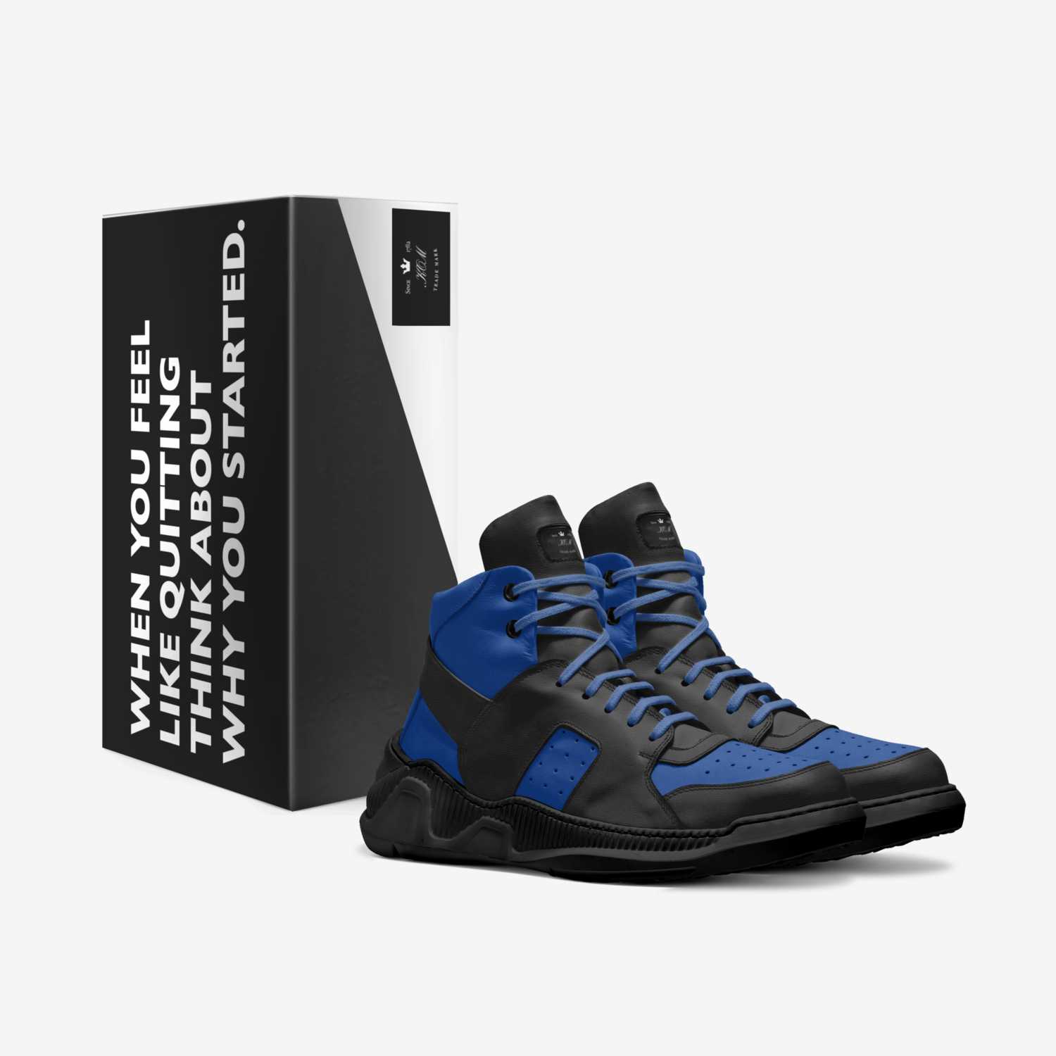 .KOM custom made in Italy shoes by Micah Terry | Box view