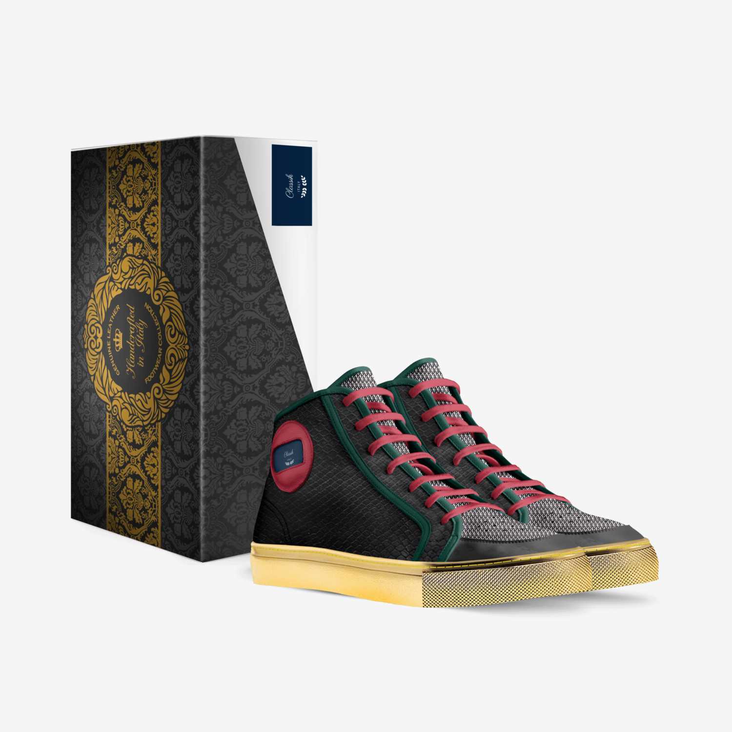 Novas custom made in Italy shoes by Azhar Nu Bey | Box view