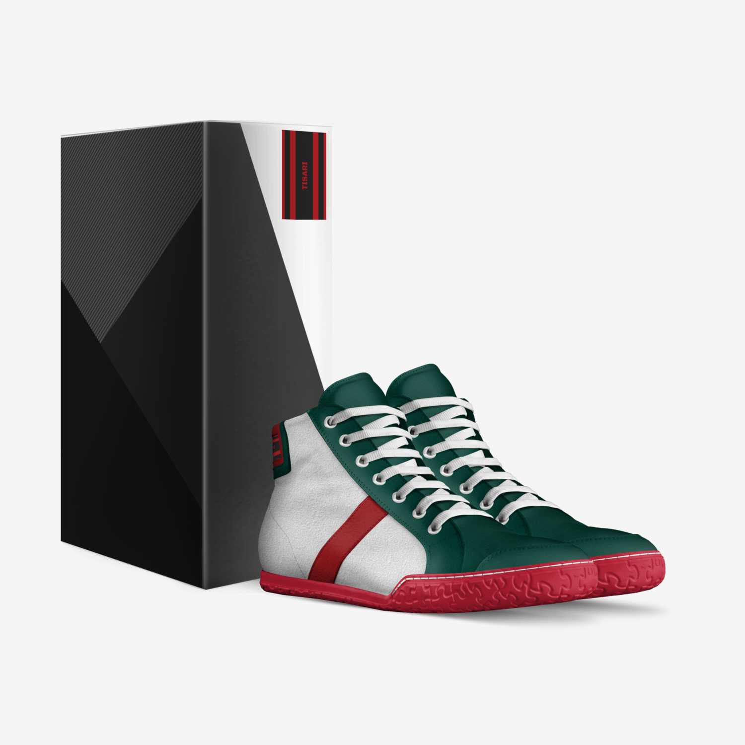 TISARI custom made in Italy shoes by Saminu Dauda | Box view