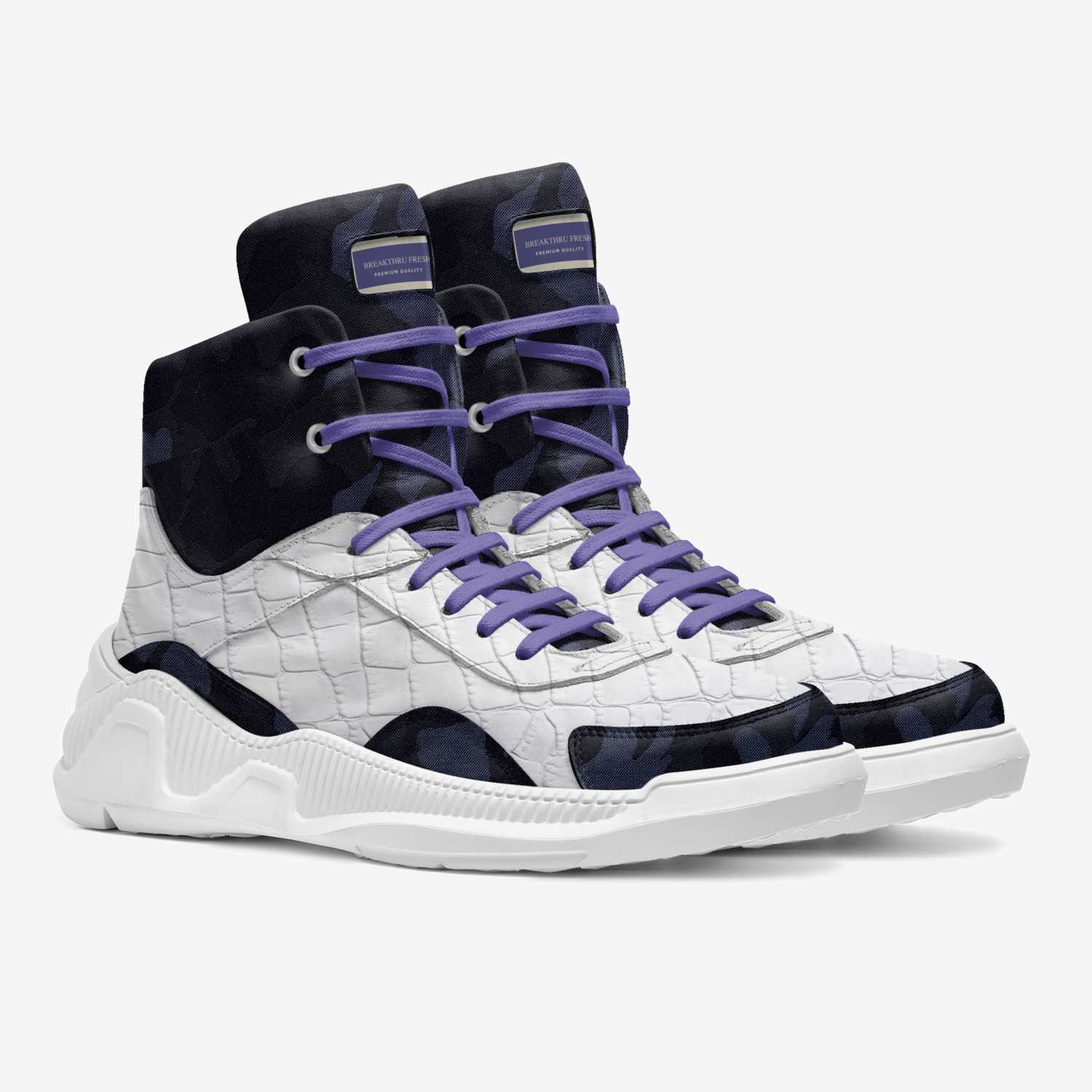 BREAKTHRU FRESH custom made in Italy shoes by Breakthru Team | Double view