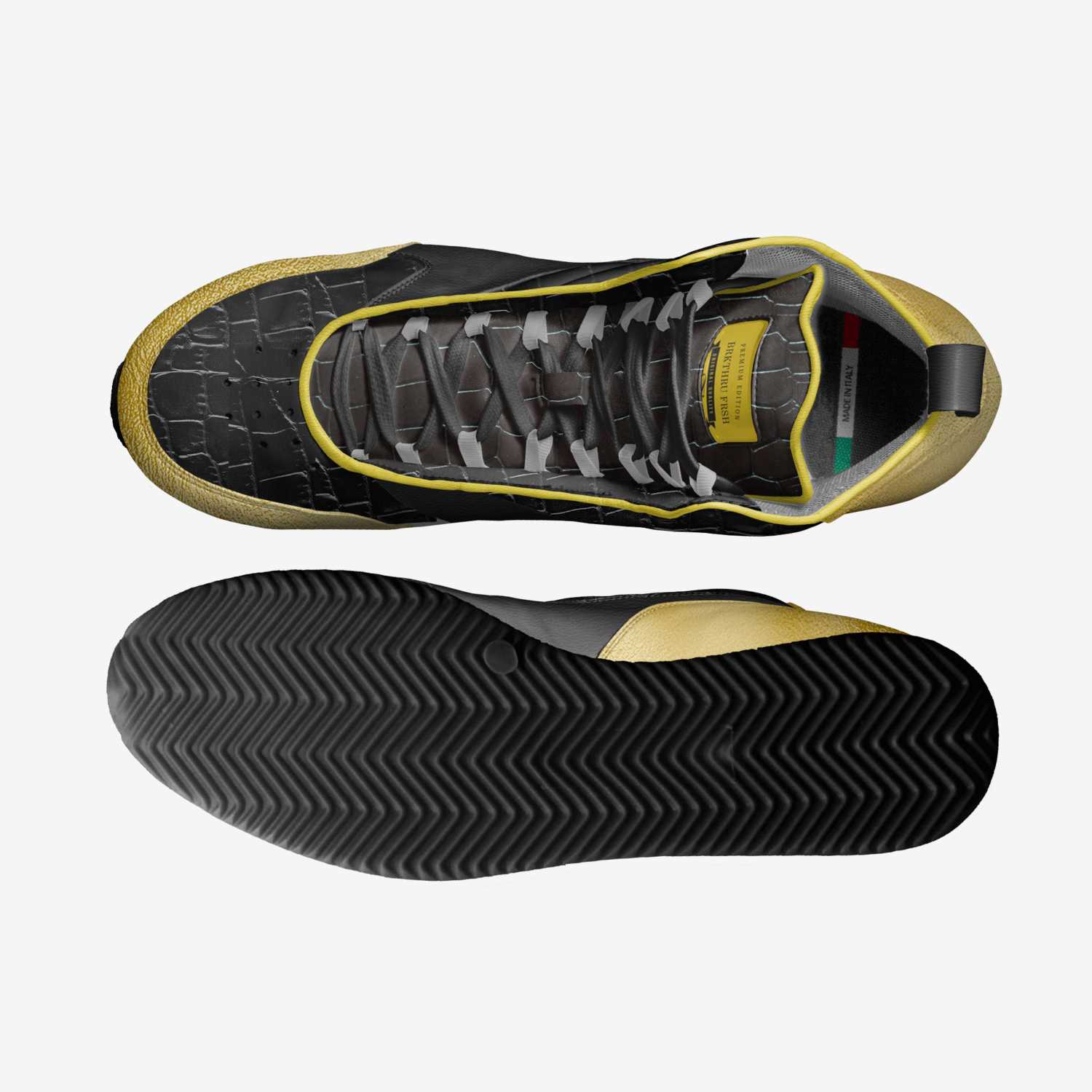 BREAKTHRU FRESH custom made in Italy shoes by Breakthru Team | Top view