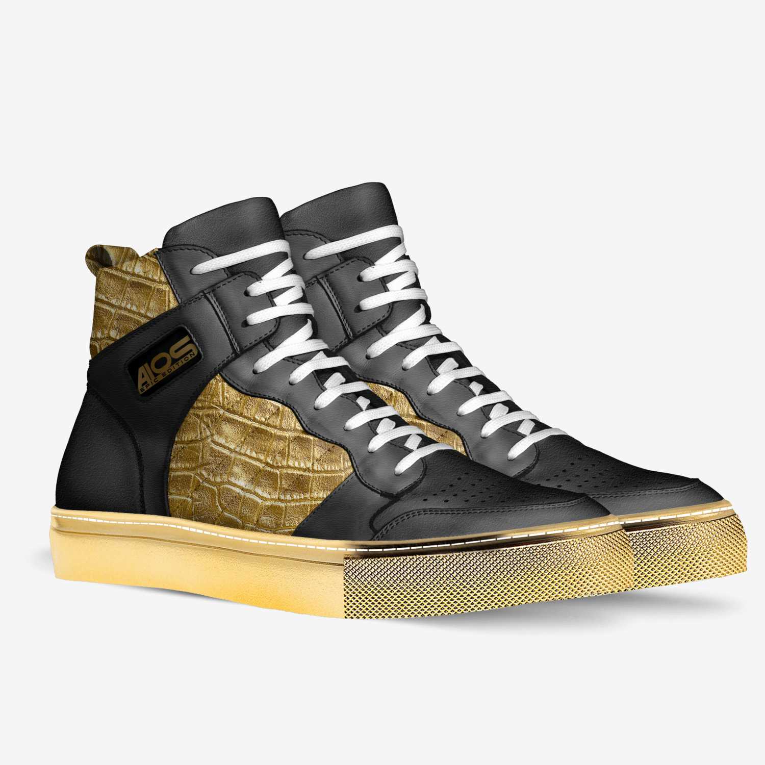A10s- Epic Edition custom made in Italy shoes by Antonio Holloman | Double view