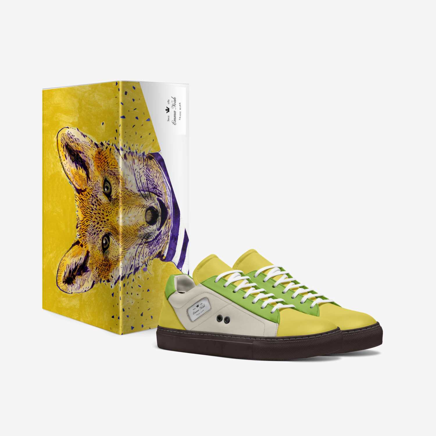 Emma Noah custom made in Italy shoes by Tammi Moat | Box view