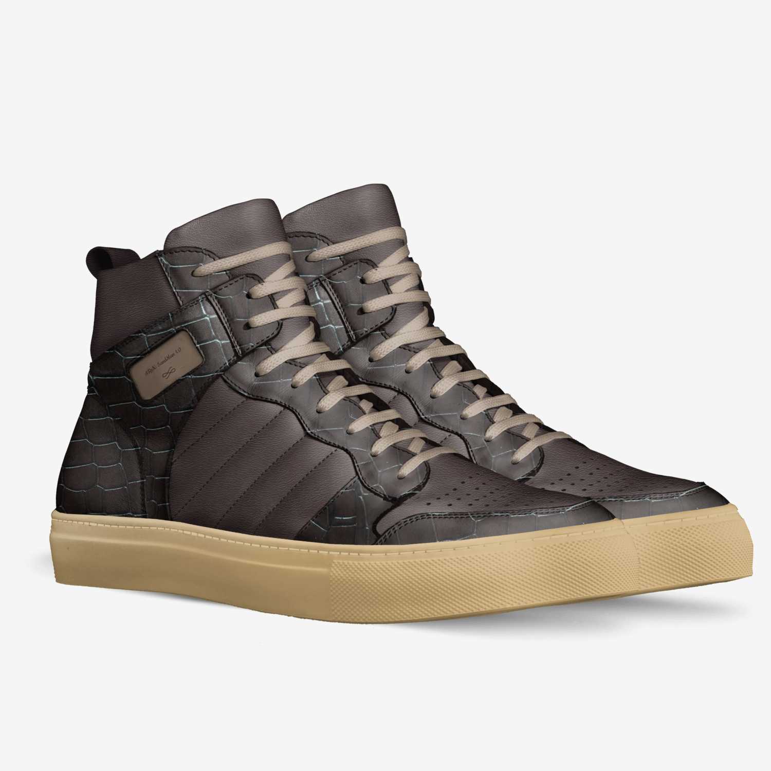 AReX: SandMan 1.0 custom made in Italy shoes by Ëűženphõric Êlíxïř | Double view