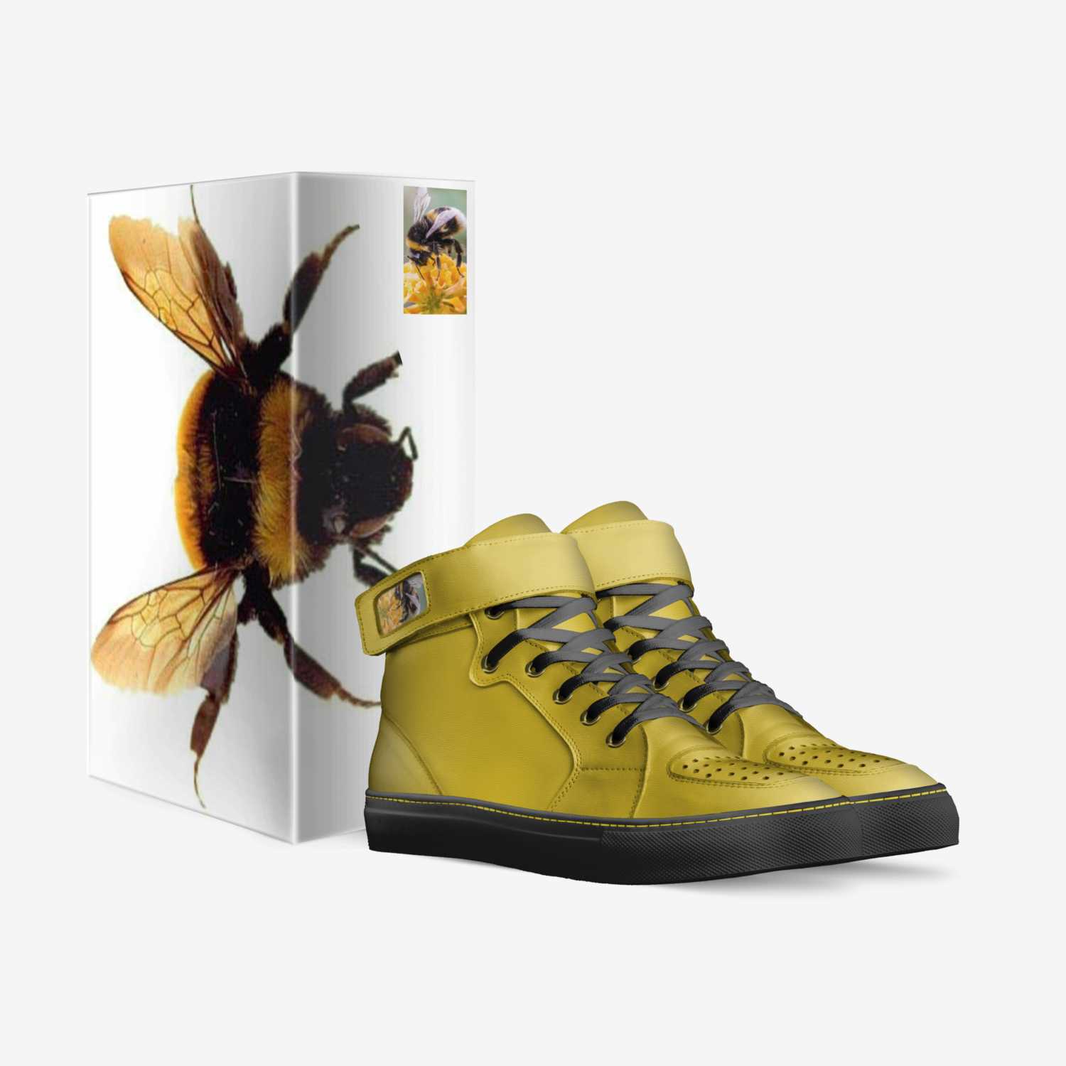 Bumblebees custom made in Italy shoes by Darrius U Will Get Sued For Taking My Ideas Fair Warning | Box view
