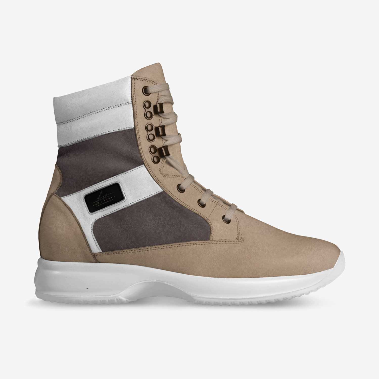 LoFa Vibez custom made in Italy shoes by Sharita Bundoo | Side view