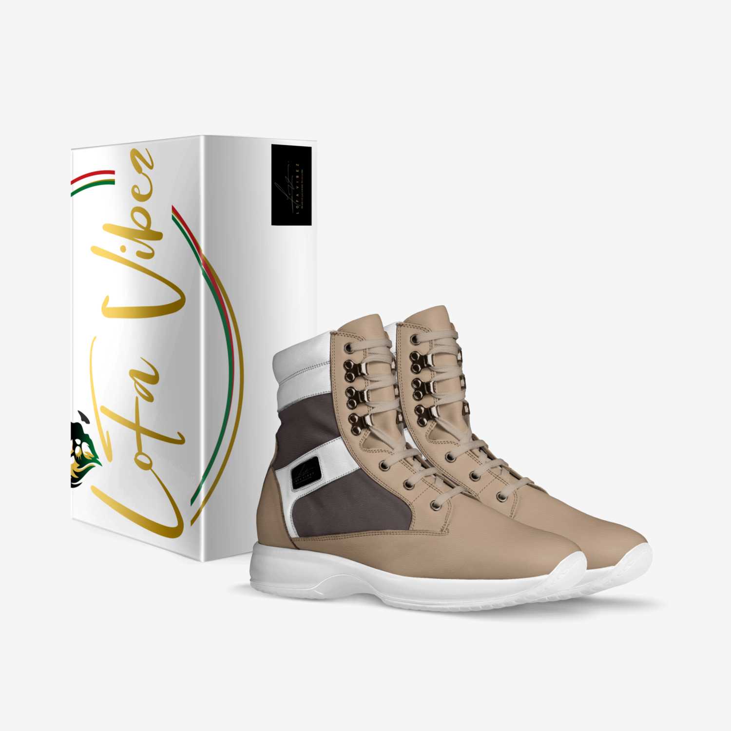 LoFa Vibez custom made in Italy shoes by Sharita Bundoo | Box view