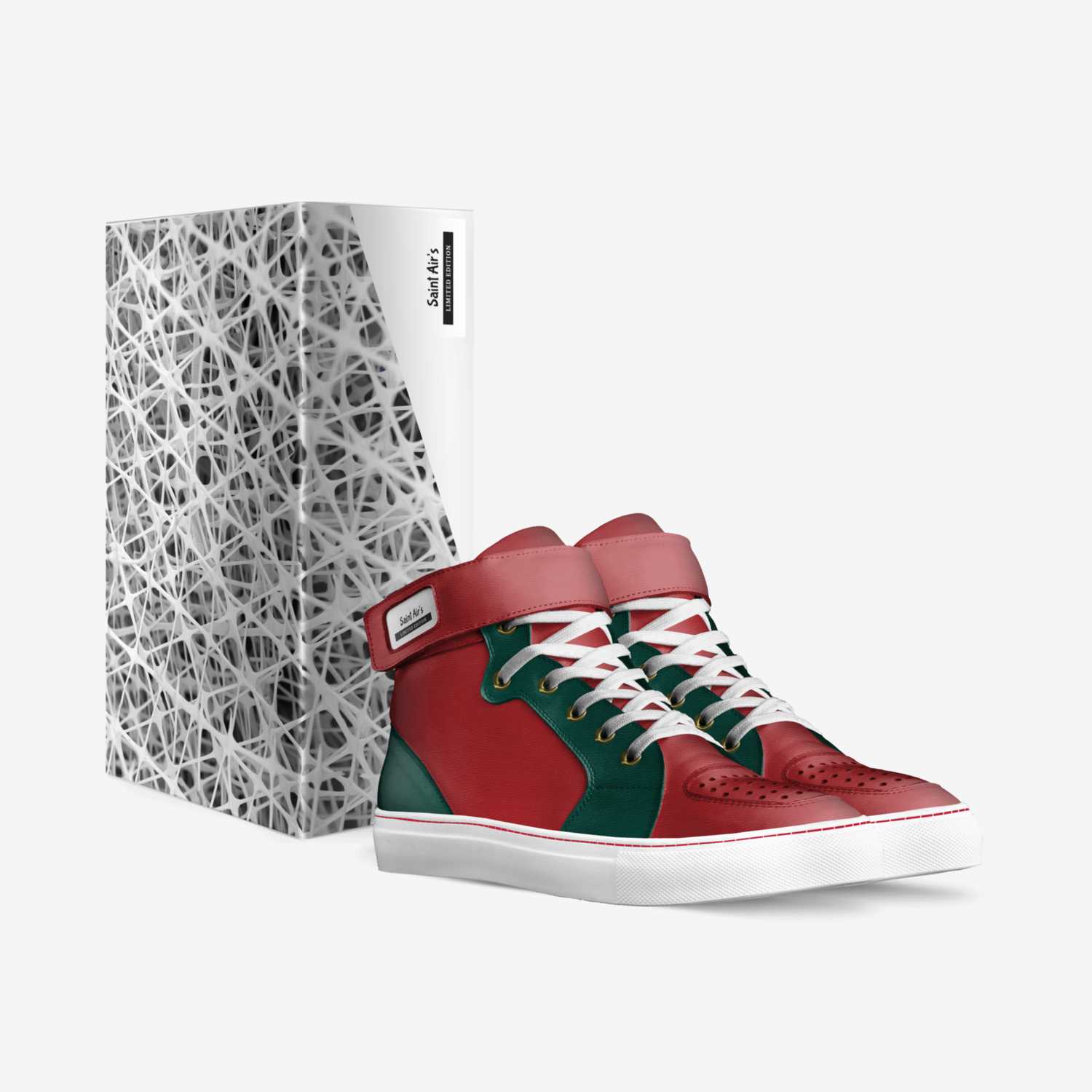 Saint Air's custom made in Italy shoes by Edward Perkins | Box view
