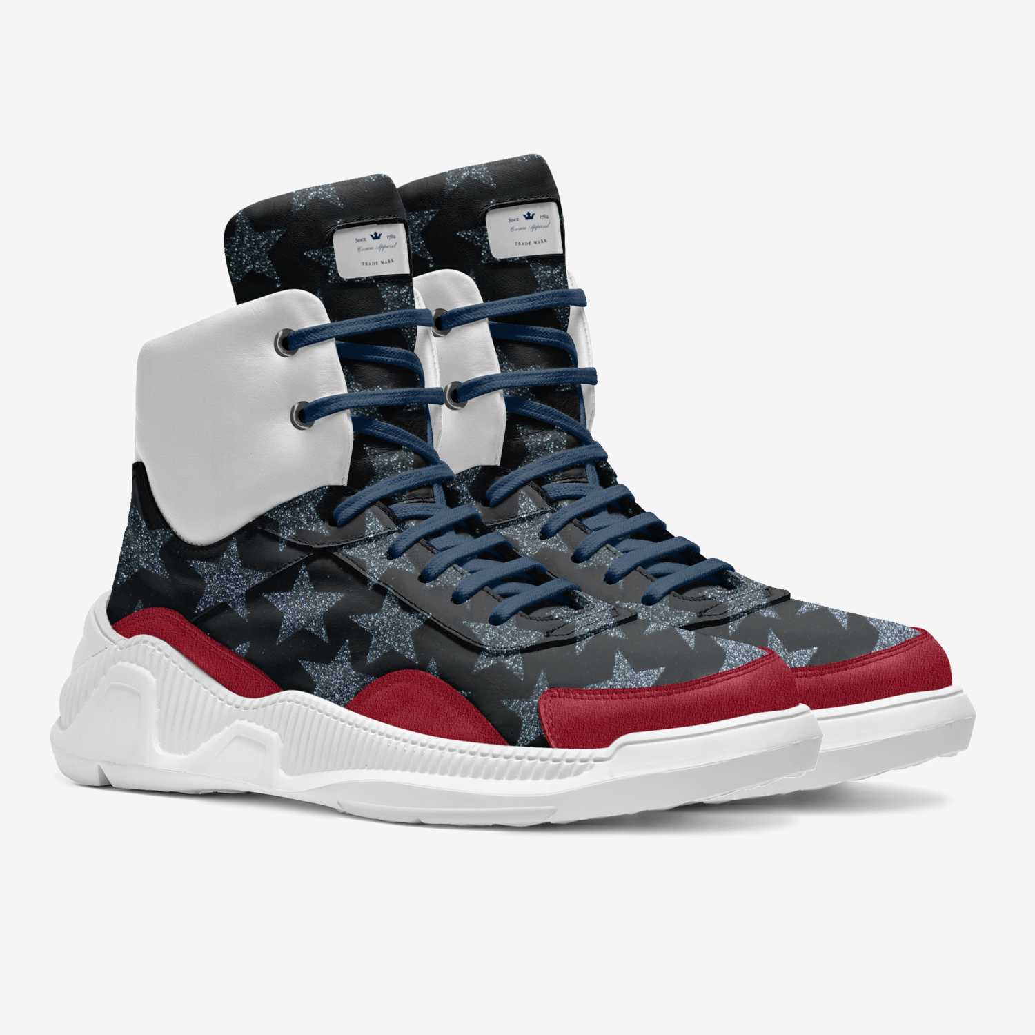 Crown Apparel custom made in Italy shoes by Eric Moore | Double view