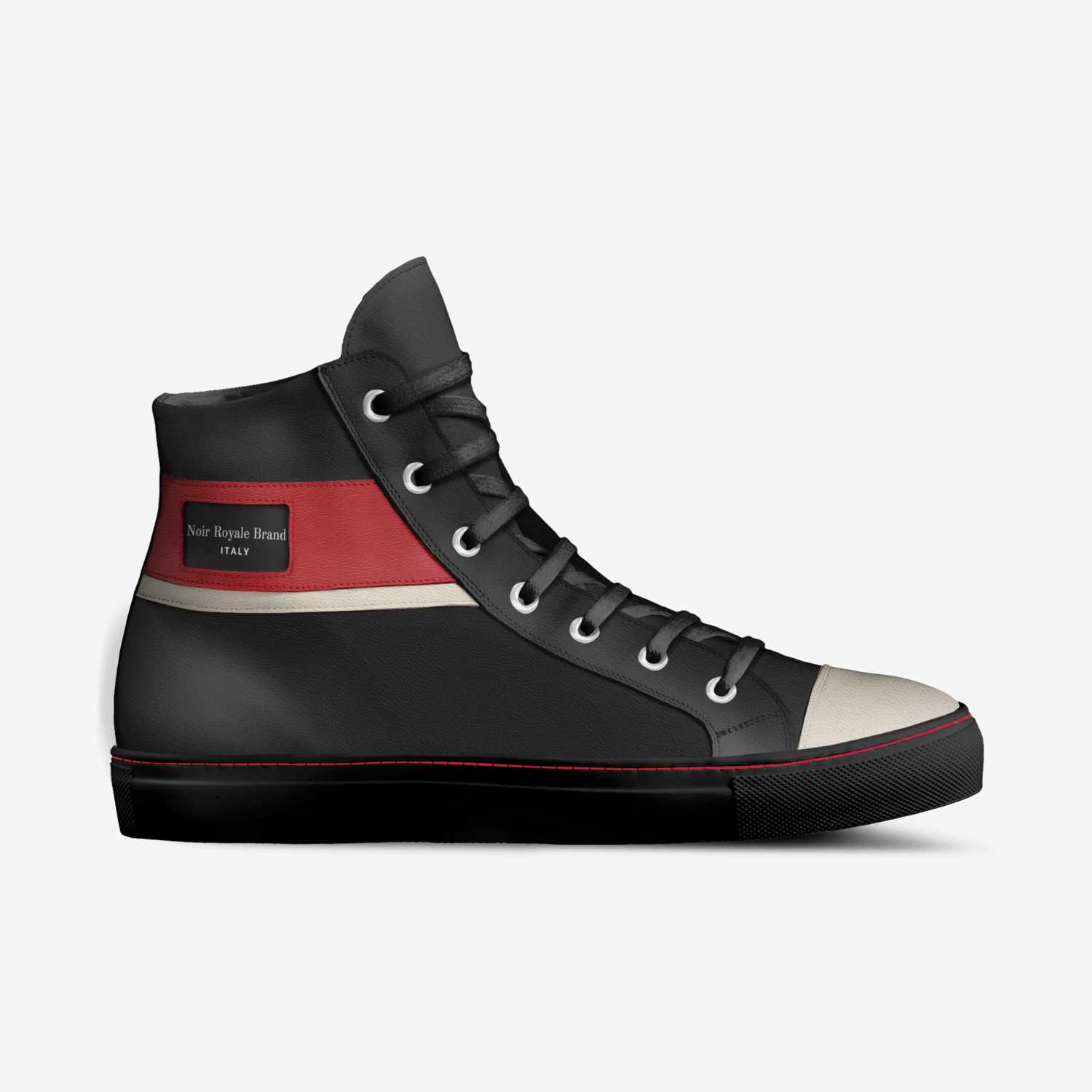 Noir Royale Brand custom made in Italy shoes by Lakendra Norman | Side view