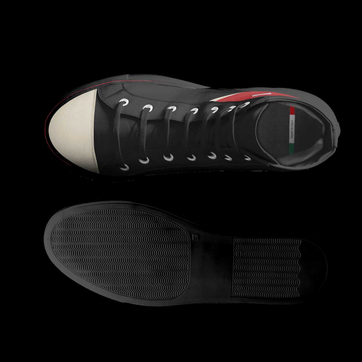 Custom best sale converse noir