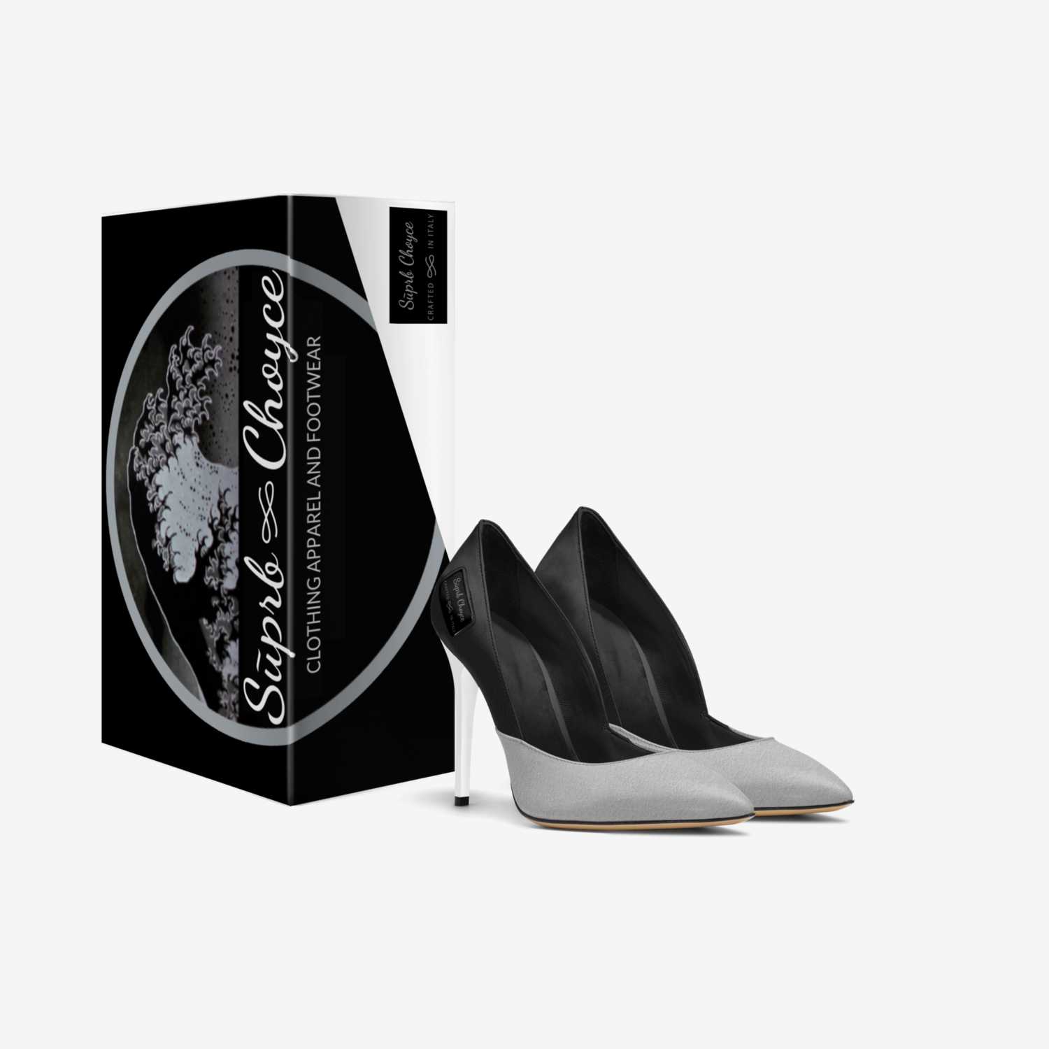 Sūprb Choyce  custom made in Italy shoes by Omari Choyce | Box view