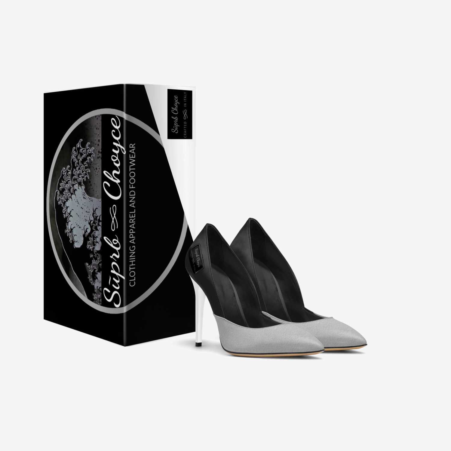 Sūprb Choyce  custom made in Italy shoes by Omari Choyce | Box view