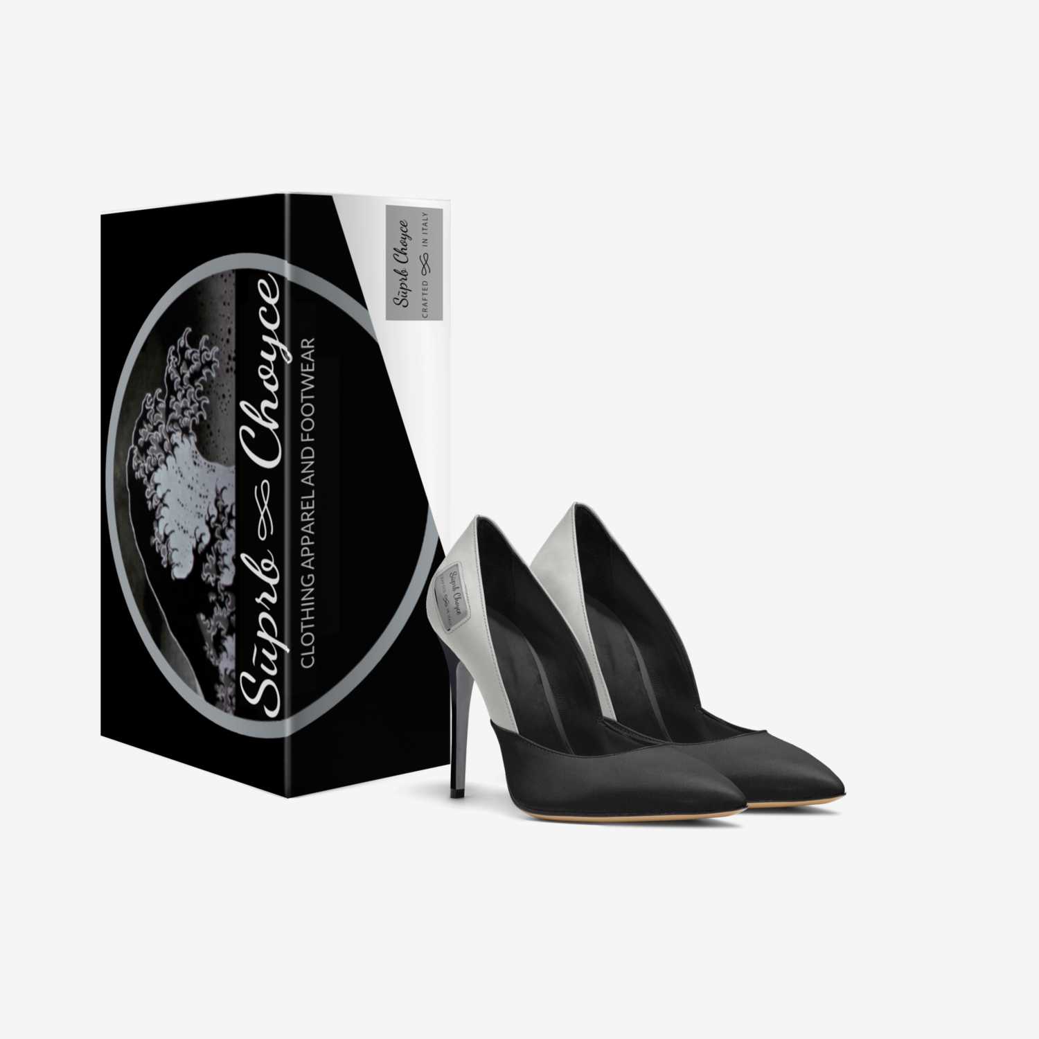 Sūprb Choyce  custom made in Italy shoes by Omari Choyce | Box view