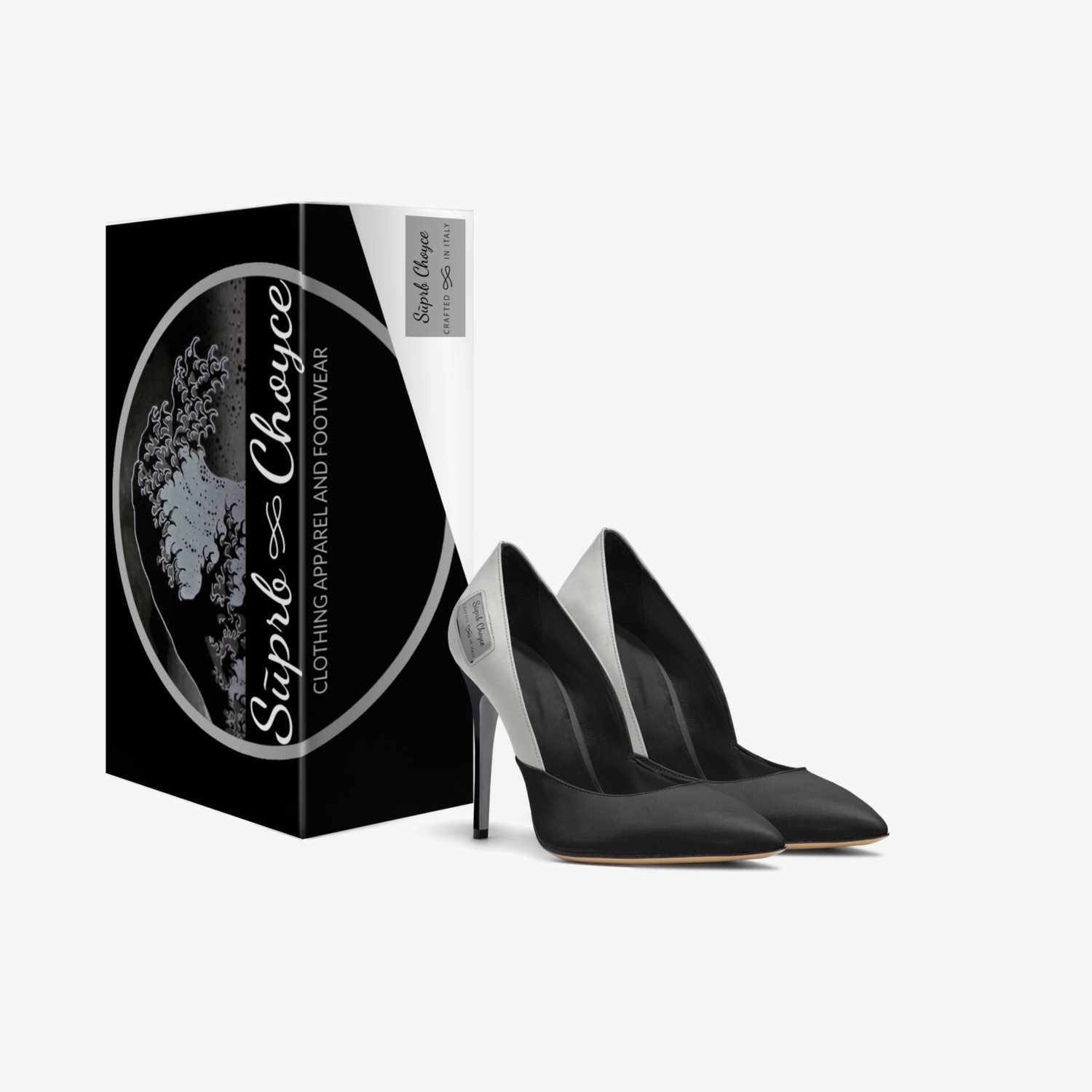 Sūprb Choyce  custom made in Italy shoes by Omari Choyce | Box view