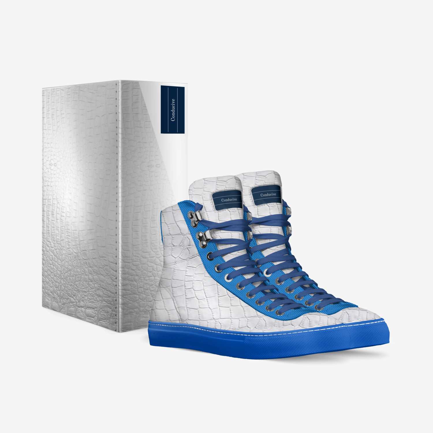 Sharps custom made in Italy shoes by Shaheed Smith | Box view