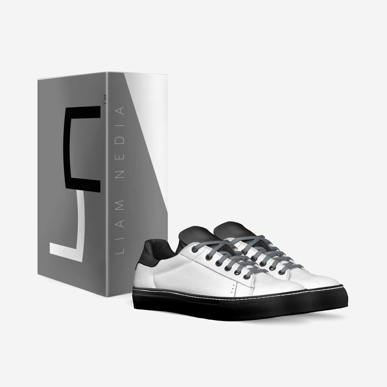 Liam Nedia custom made in Italy shoes by Robert M Golightly Jr | Box view