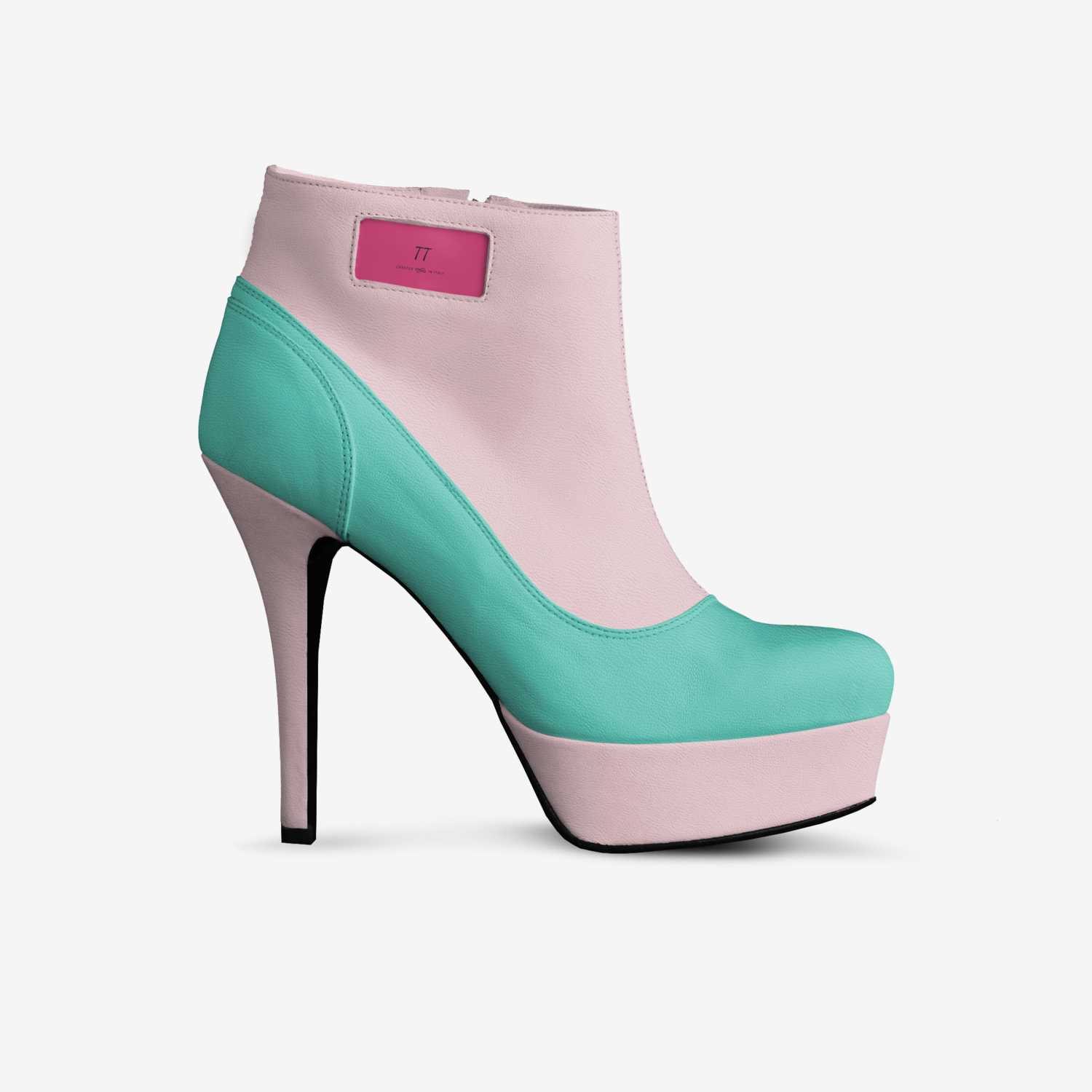 TT custom made in Italy shoes by Teaodra Peart | Side view