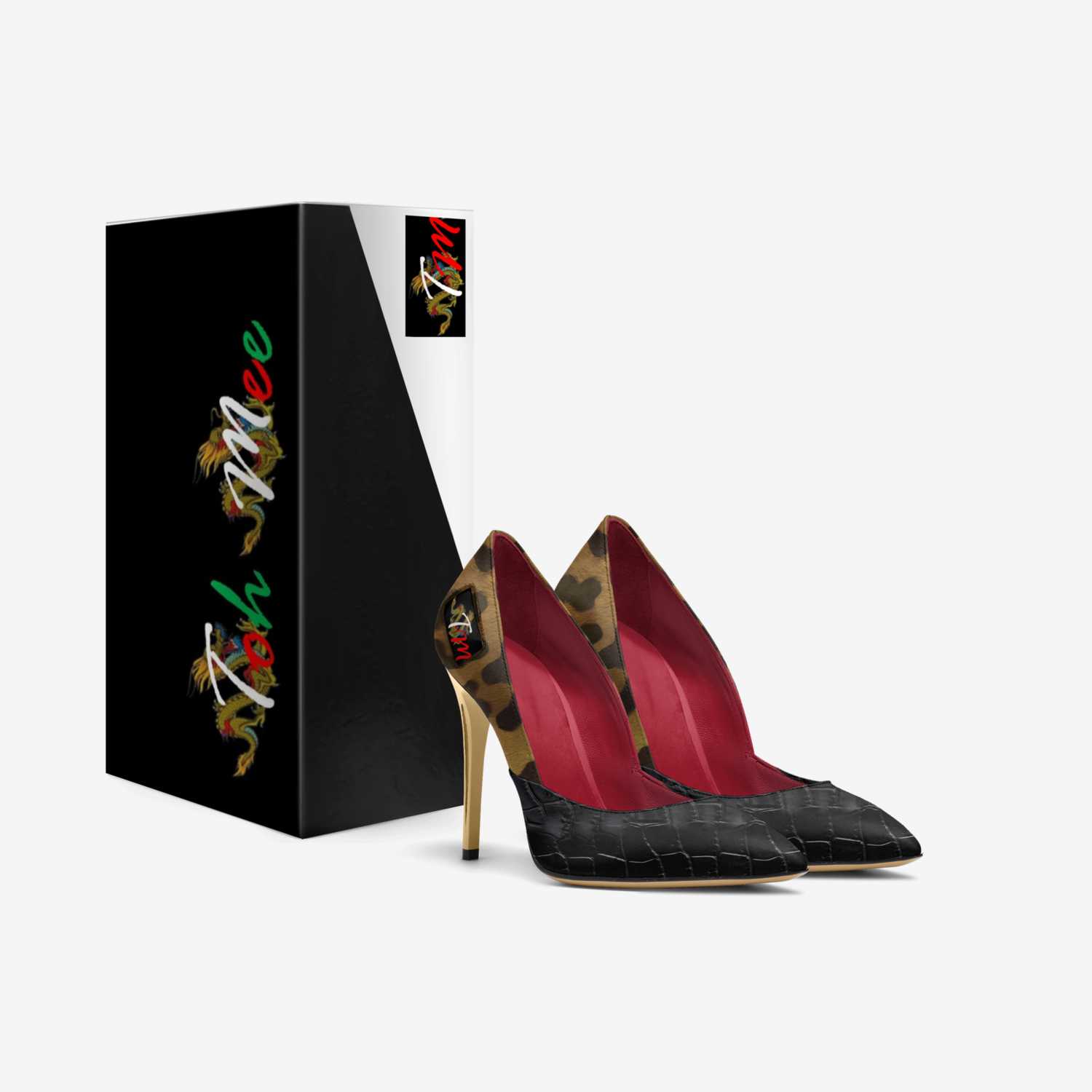 TohMee Kawaii 2 custom made in Italy shoes by William Lingham | Box view