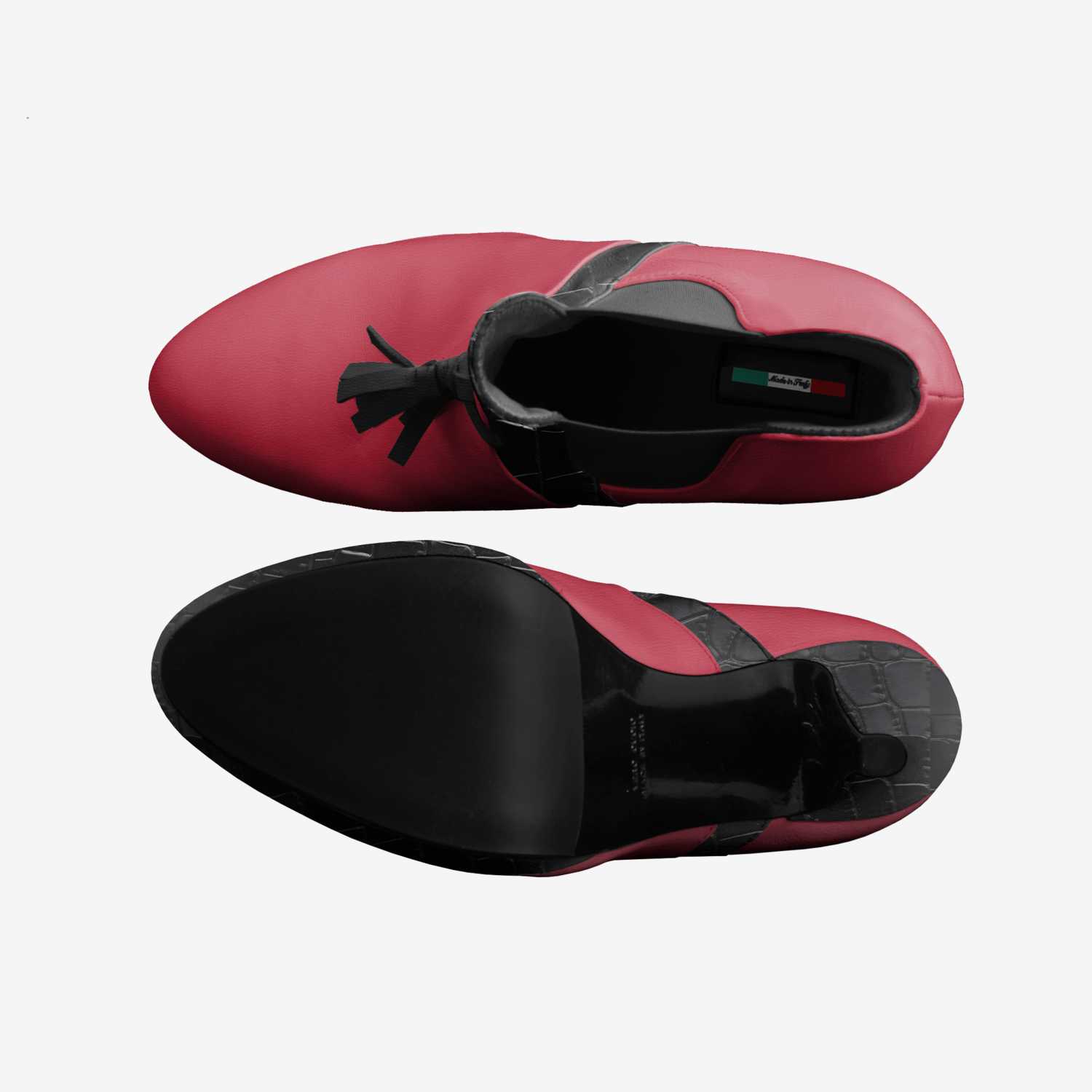 Nik Nyce Official custom made in Italy shoes by Dr. Nicole Harrington | Top view