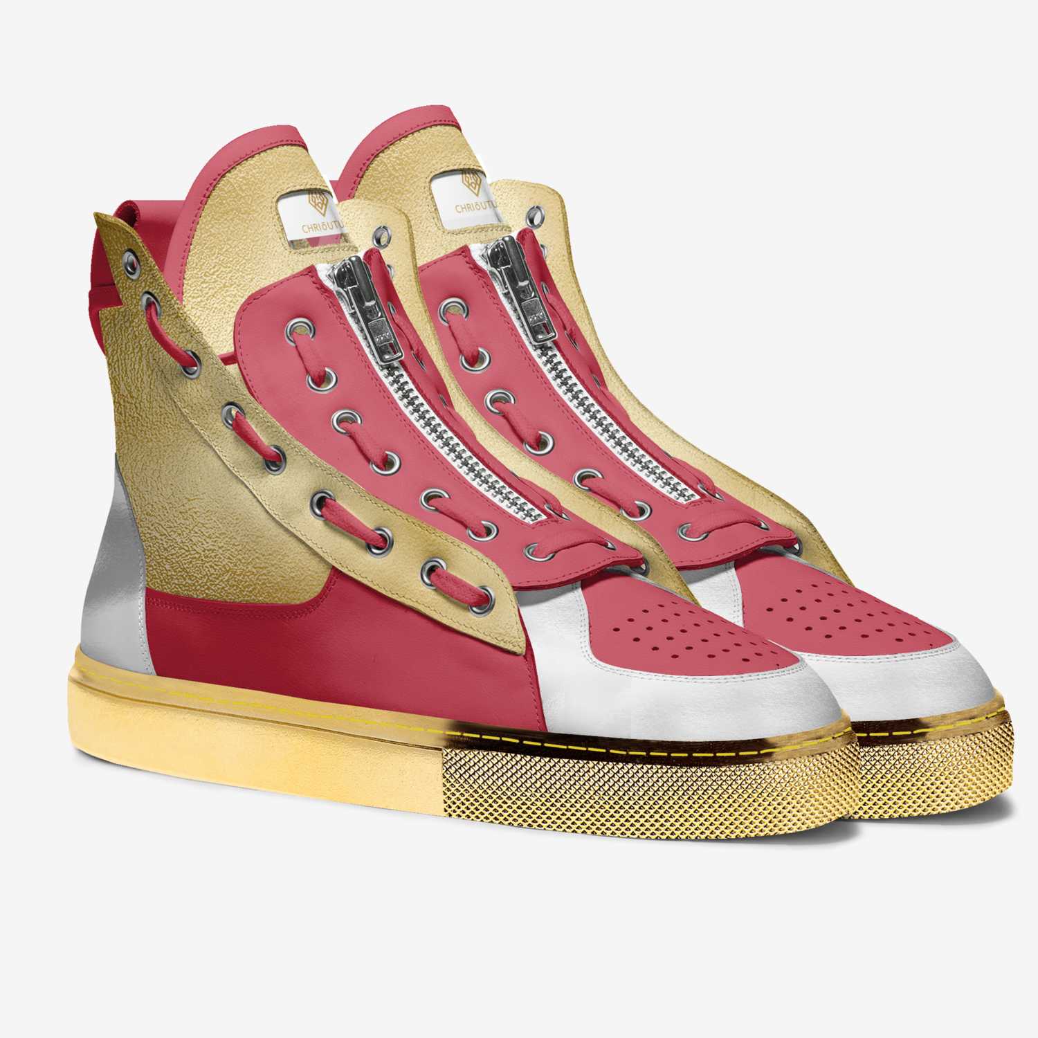 CHRIŌUTURE  custom made in Italy shoes by Hakeem Collins | Double view