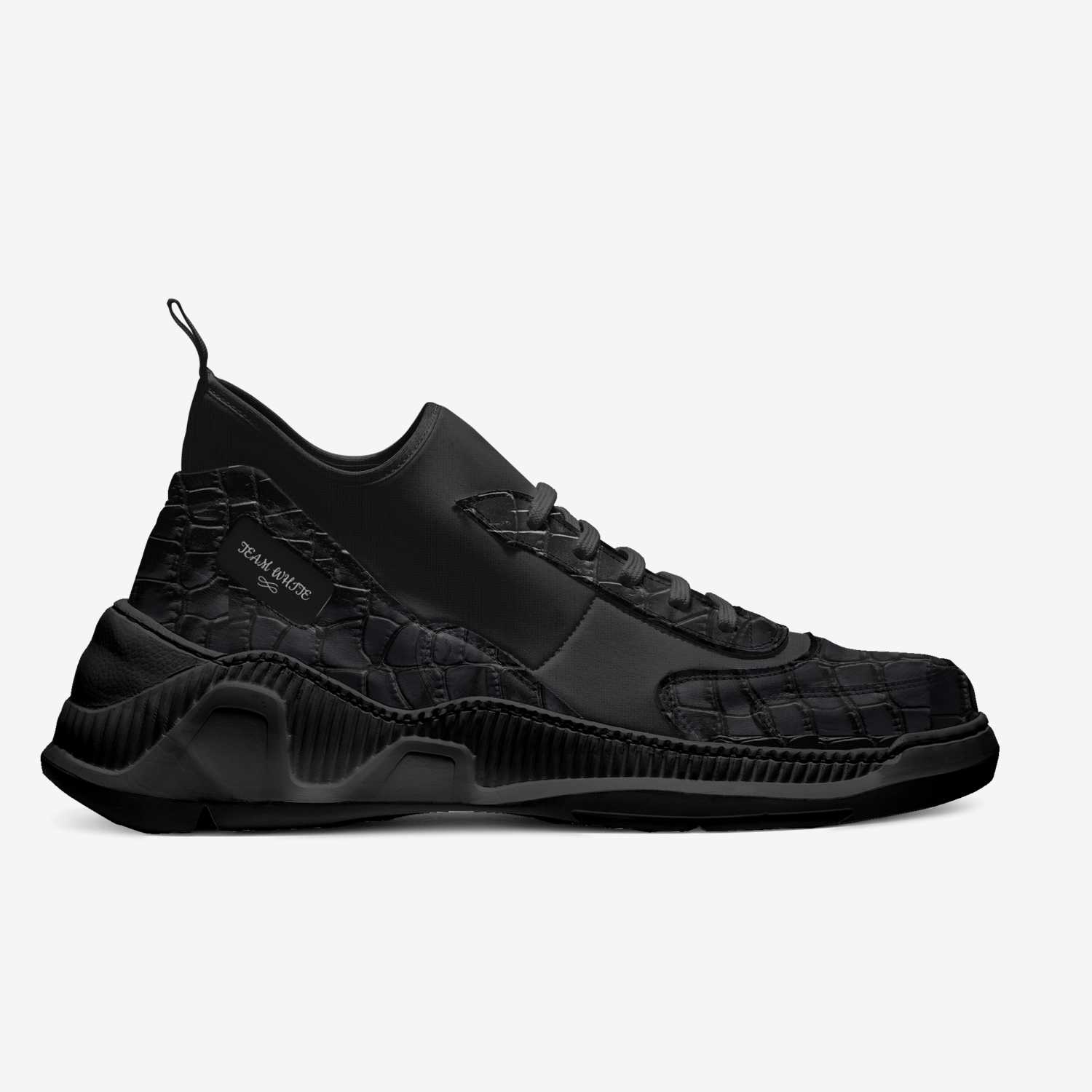 TEAM WHITE  custom made in Italy shoes by Michael White Jr | Side view