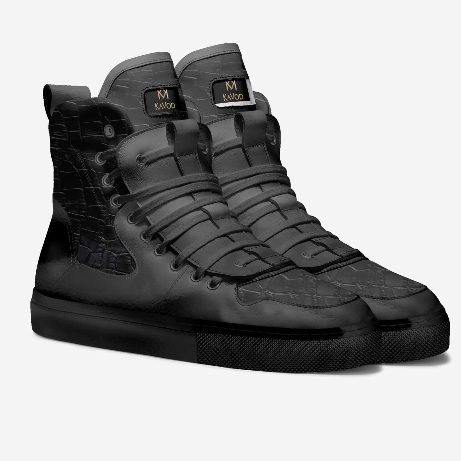 KaVod Collection  custom made in Italy shoes by Naim Collins | Double view