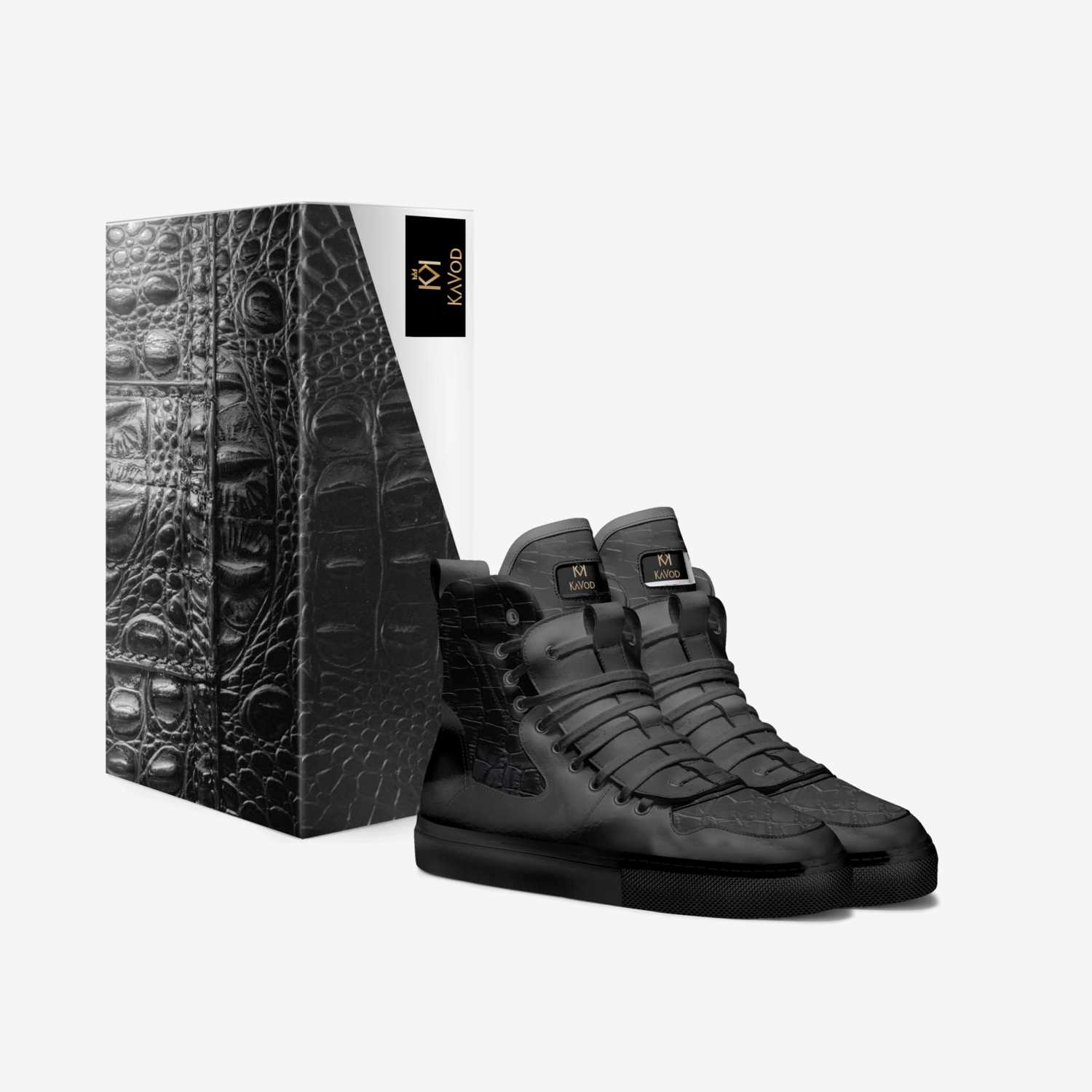 KaVod Collection  custom made in Italy shoes by Naim Collins | Box view