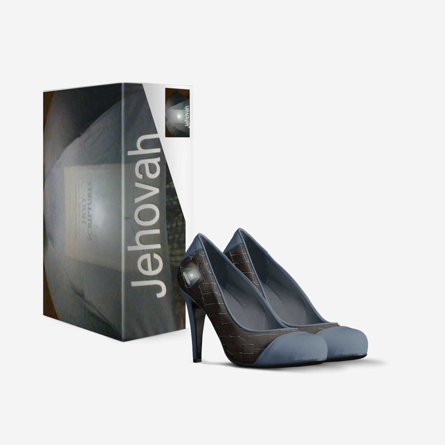 Jehovah's Queen custom made in Italy shoes by Melodie Lucy | Box view