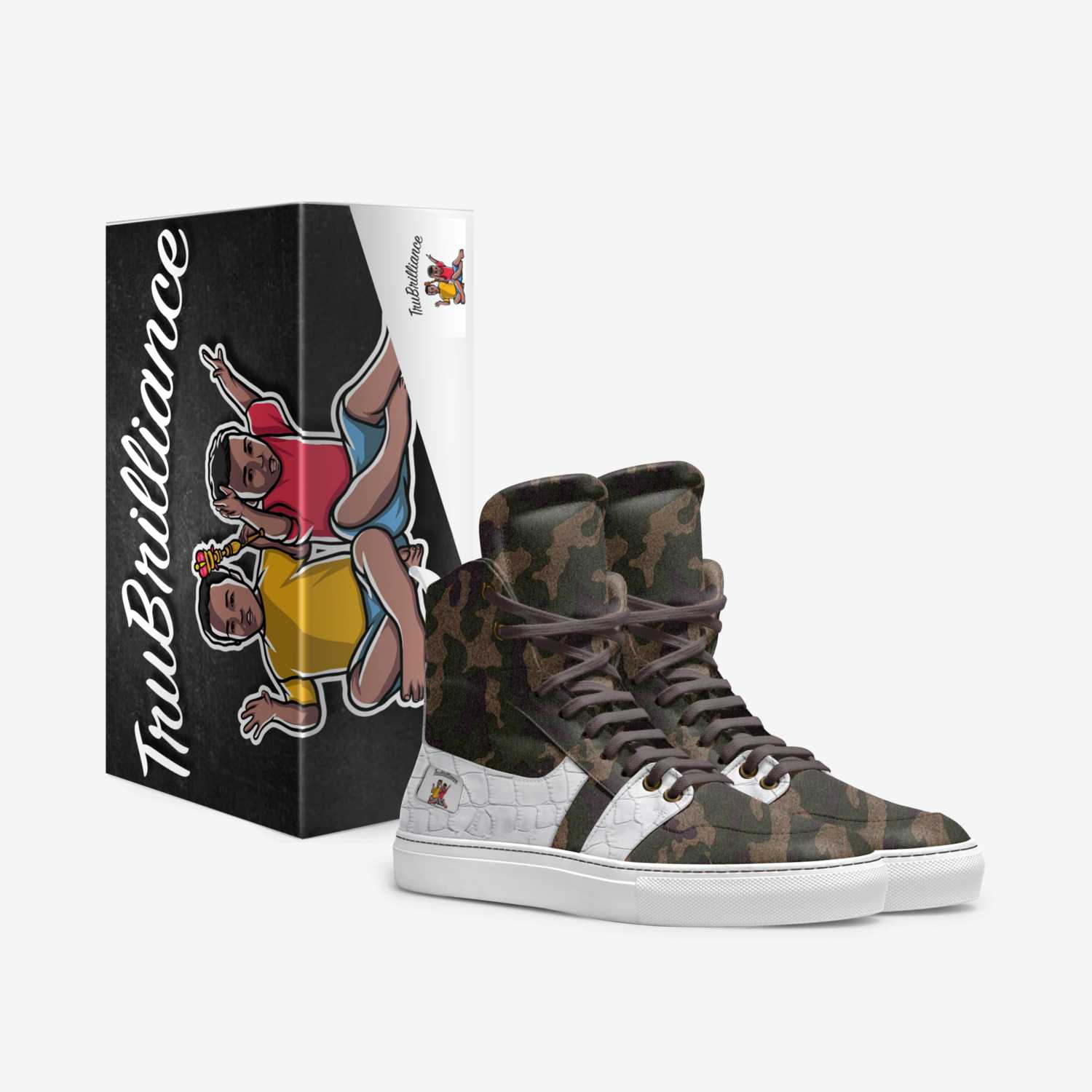 Brill 1 custom made in Italy shoes by Katrell Antonto | Box view