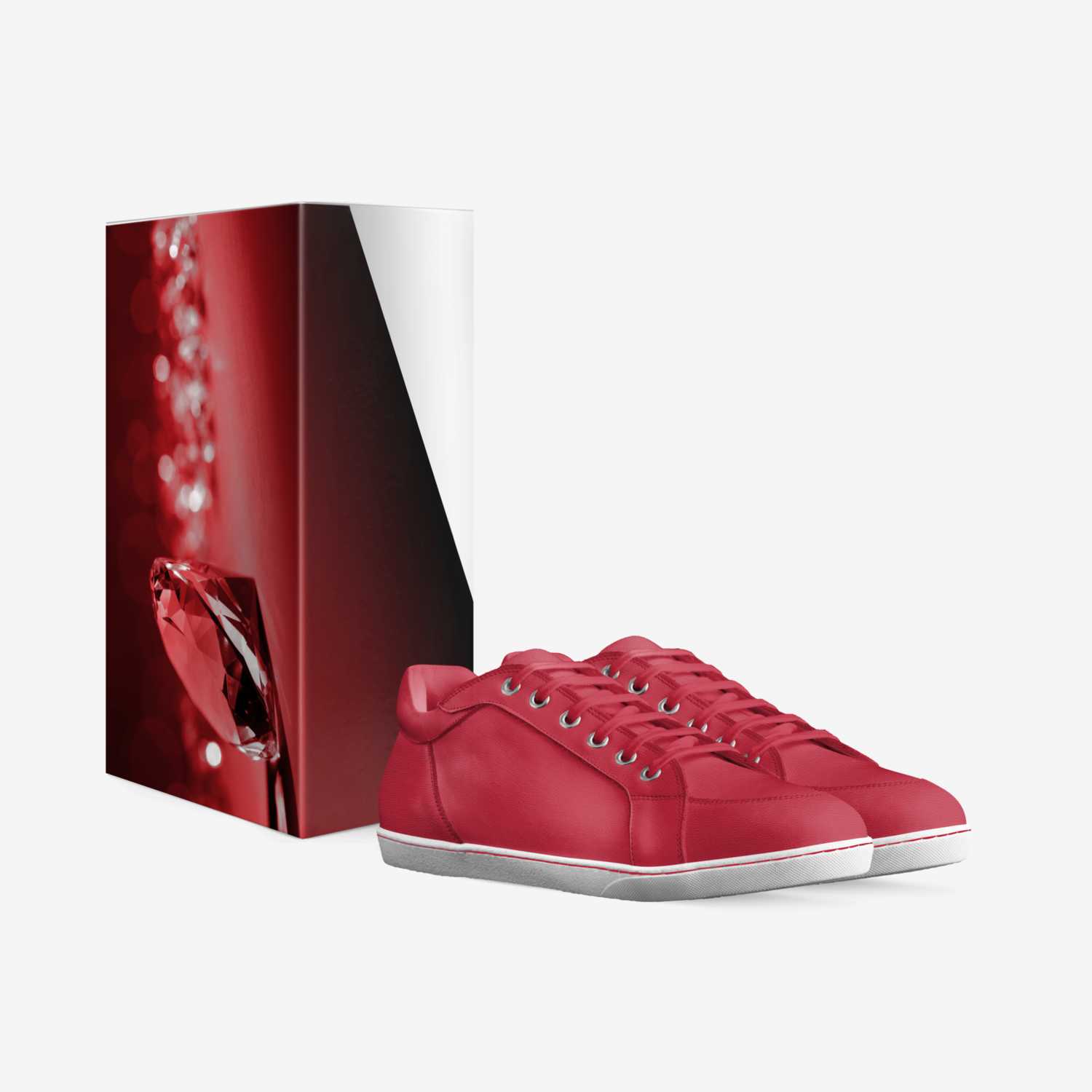 The Ruby custom made in Italy shoes by Konstantina Creations | Box view