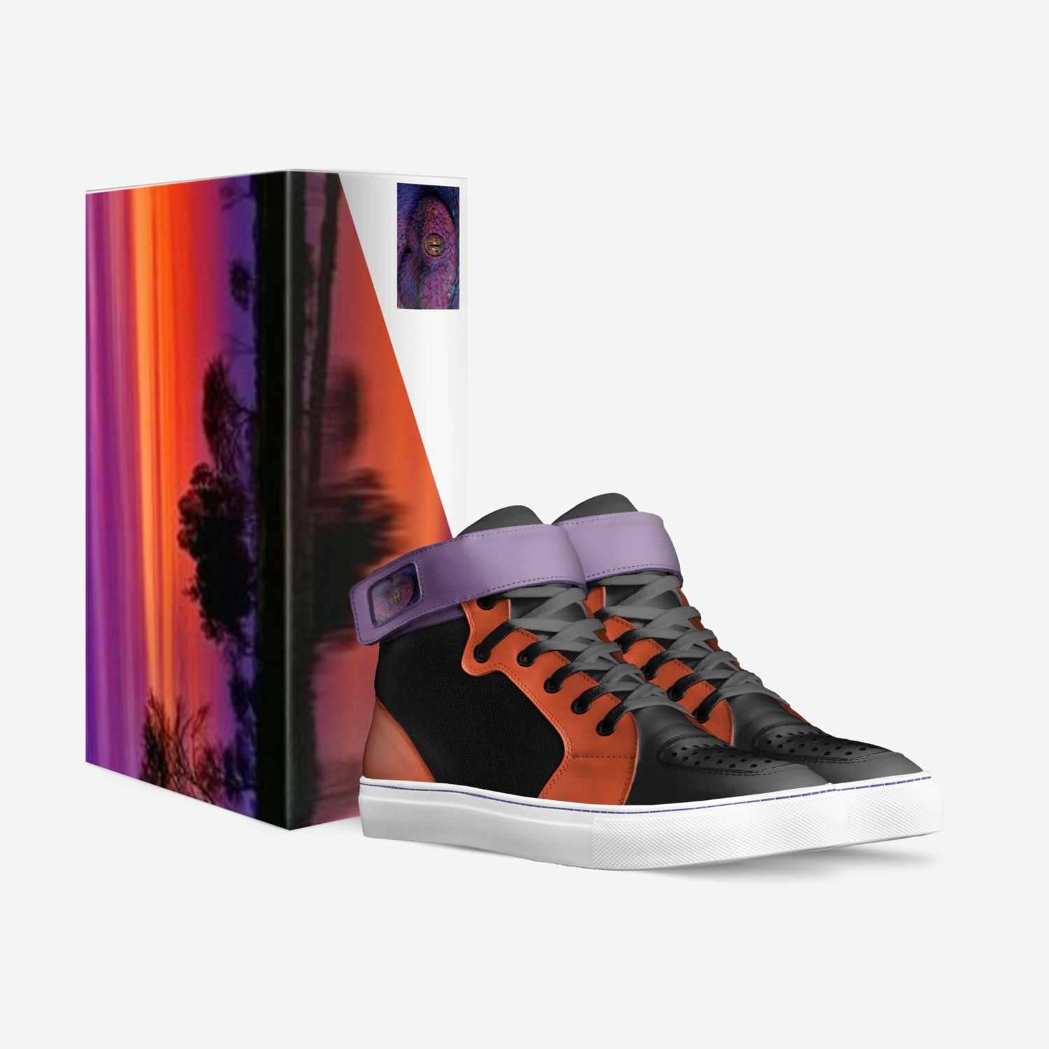 Sunsets custom made in Italy shoes by Dg Pyramids | Box view